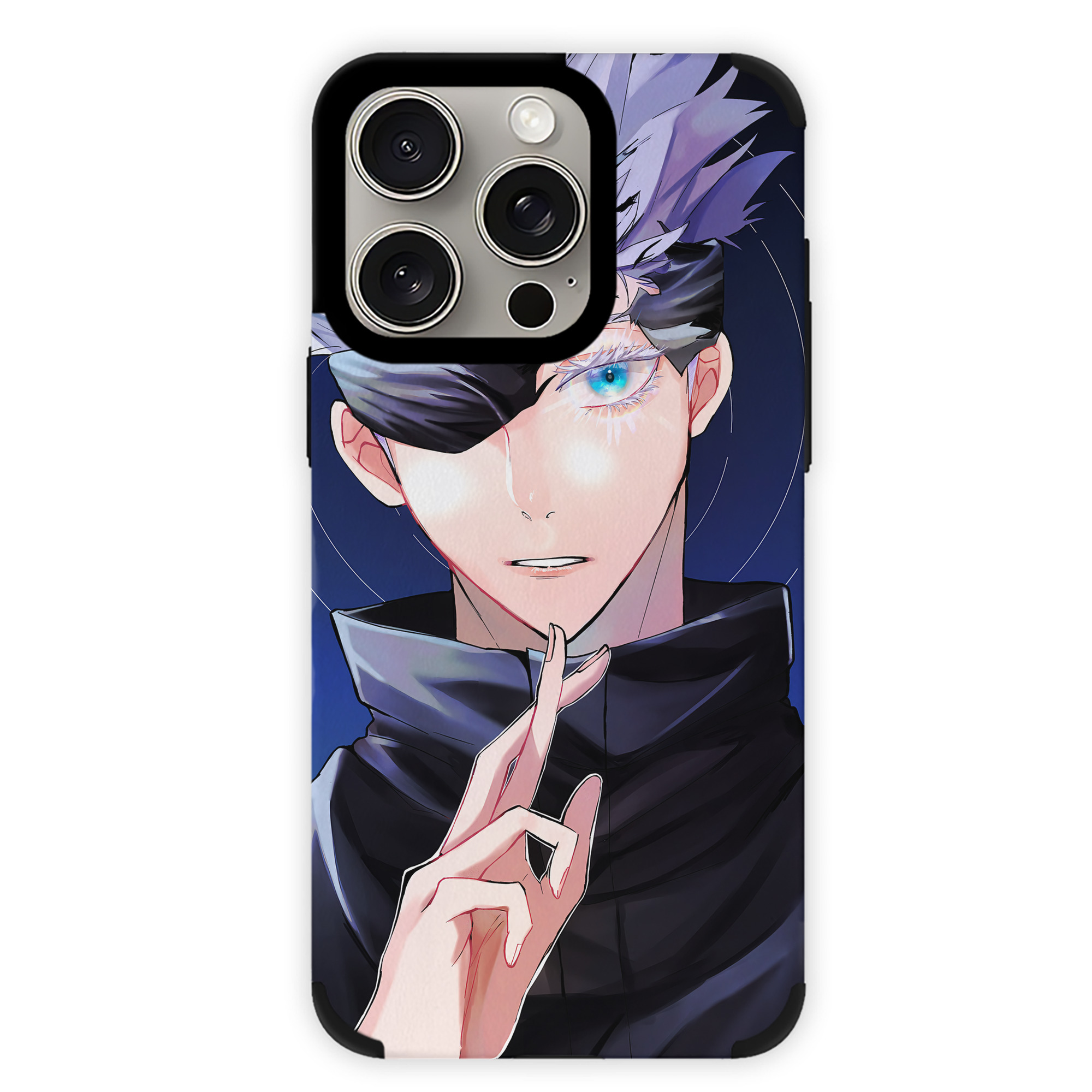 （画像用） 呪術廻戦 Jujutsu Kaisen 【iPhone15ProMax対応】 PUレザー スマホケース 耐衝撃＆黄変防止