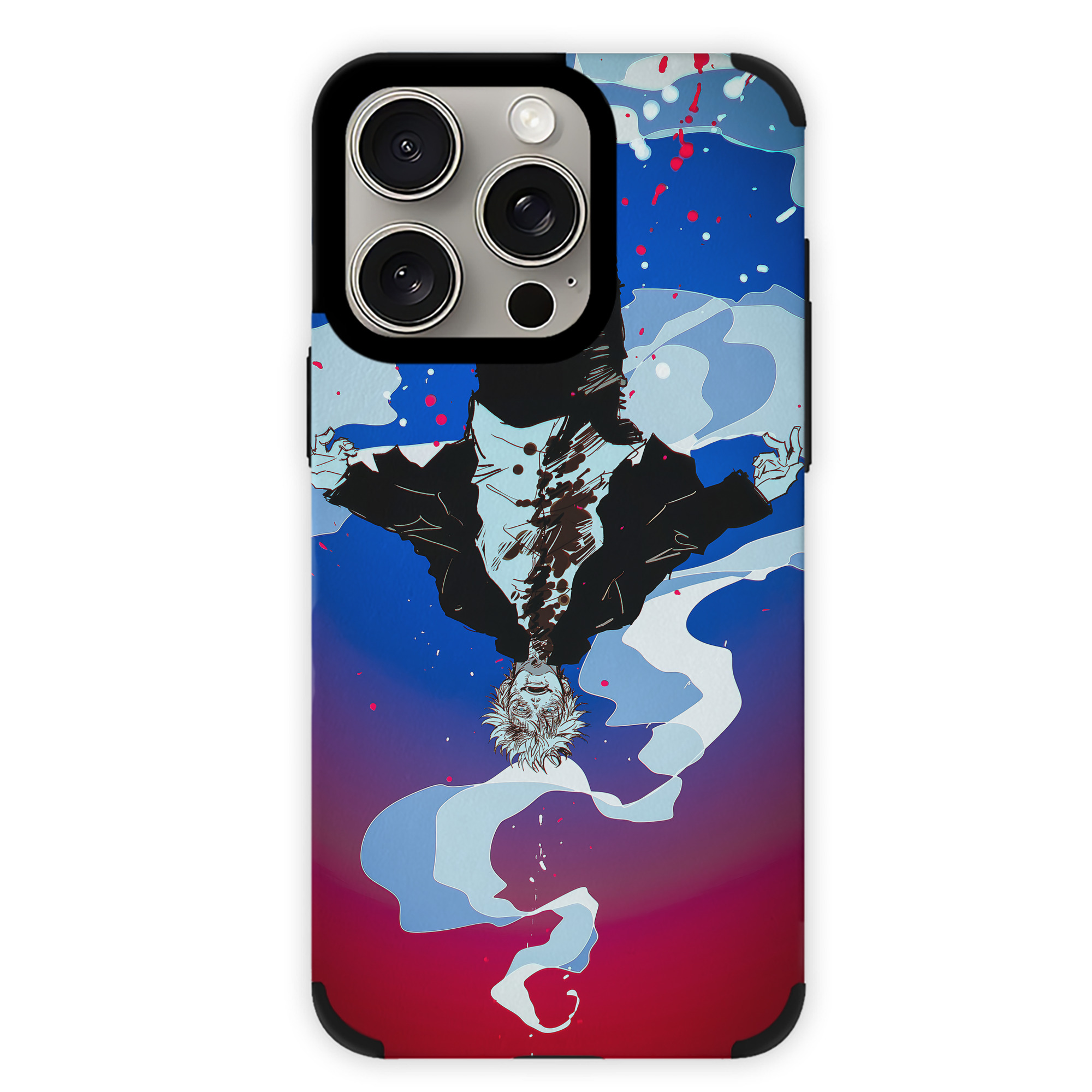 （画像用） 呪術廻戦 Jujutsu Kaisen 【iPhone15ProMax対応】 PUレザー スマホケース 耐衝撃＆黄変防止