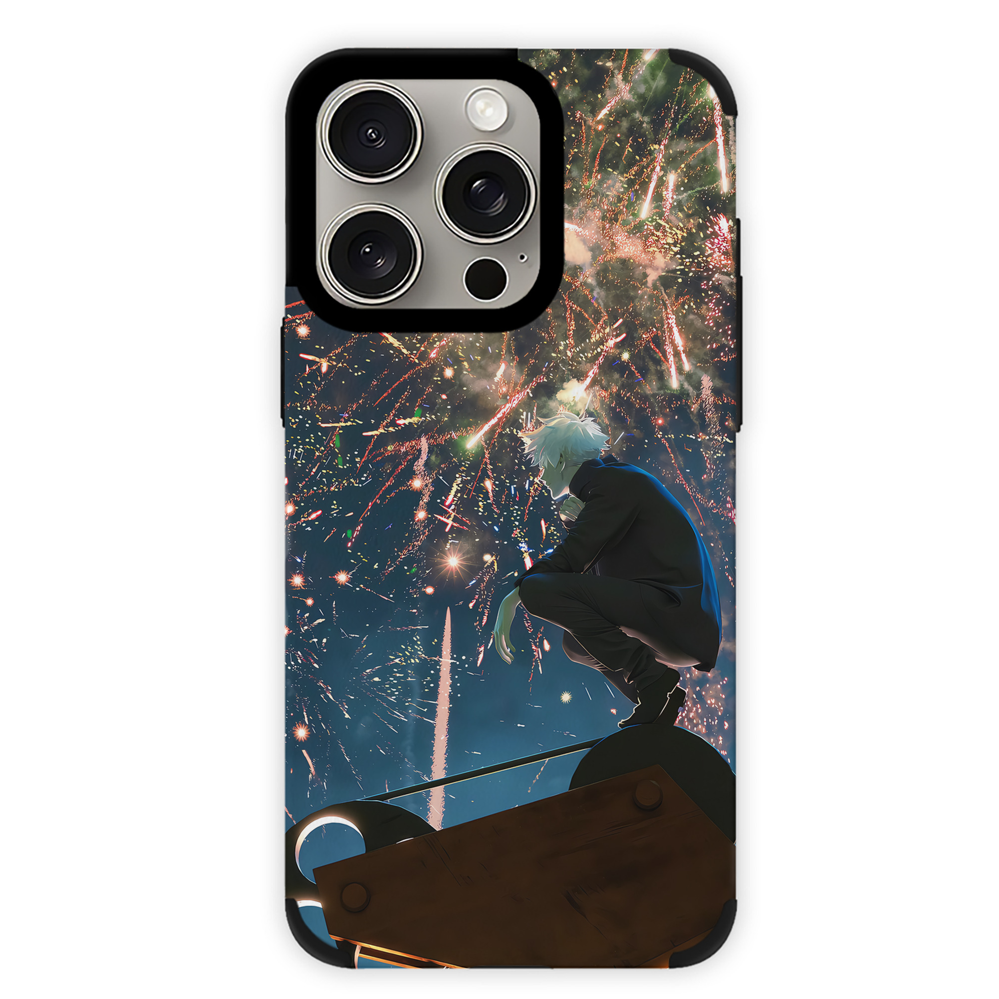 （画像用） 呪術廻戦 Jujutsu Kaisen 【iPhone15ProMax対応】 PUレザー スマホケース 耐衝撃＆黄変防止
