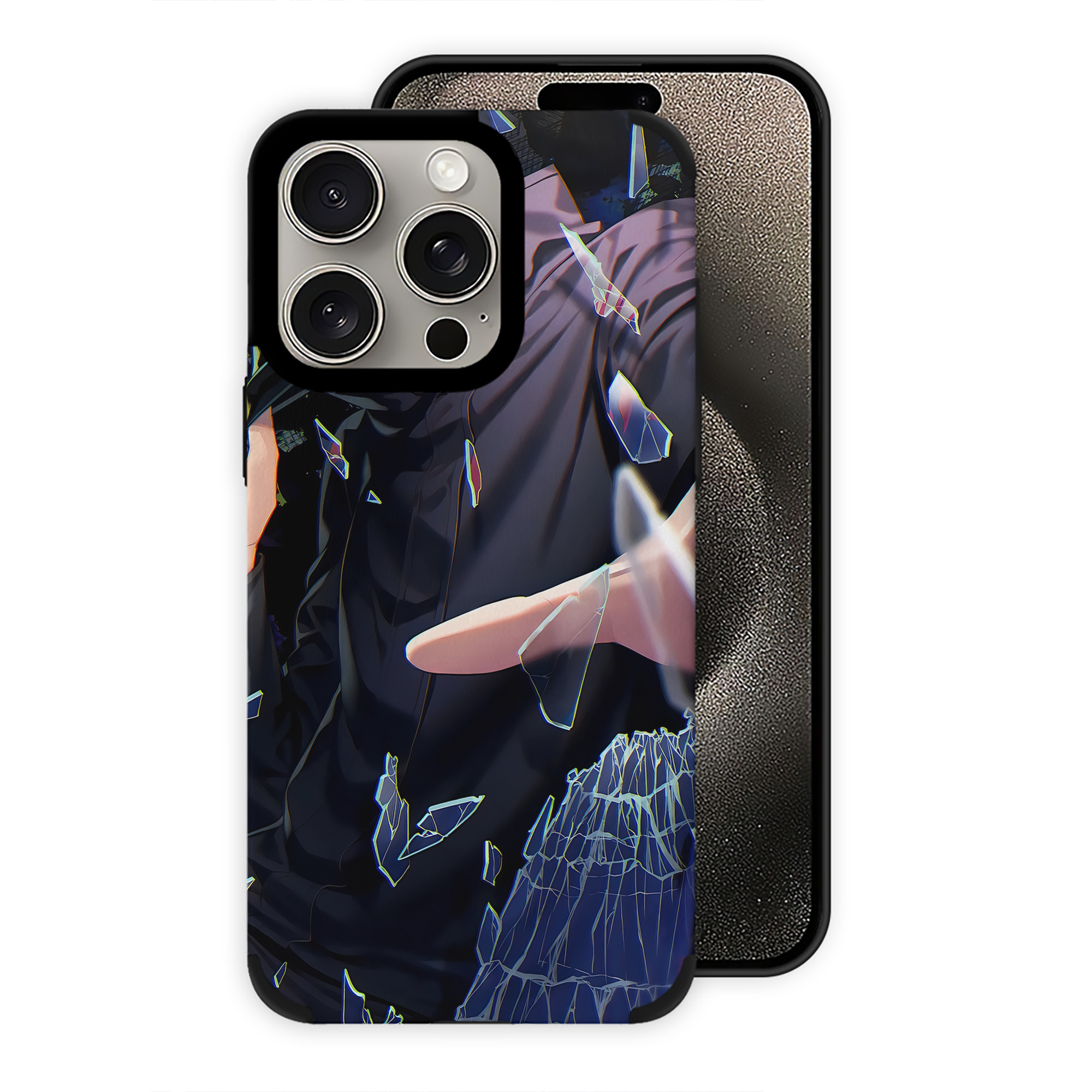（画像用） 呪術廻戦 Jujutsu Kaisen 【iPhone15ProMax対応】 PUレザー スマホケース 耐衝撃＆黄変防止