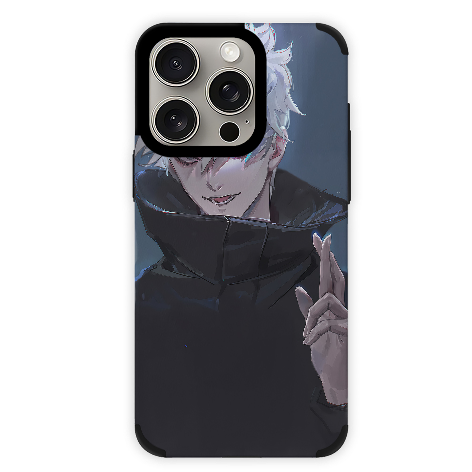（画像用） 呪術廻戦 Jujutsu Kaisen 【iPhone15ProMax対応】 PUレザー スマホケース 耐衝撃＆黄変防止
