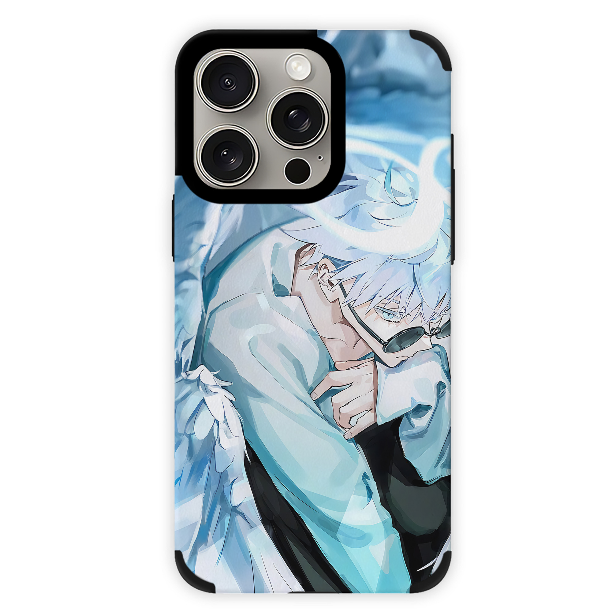 呪術廻戦 Jujutsu Kaisen 【iPhone15ProMax対応】 PUレザー スマホケース 耐衝撃＆黄変防止