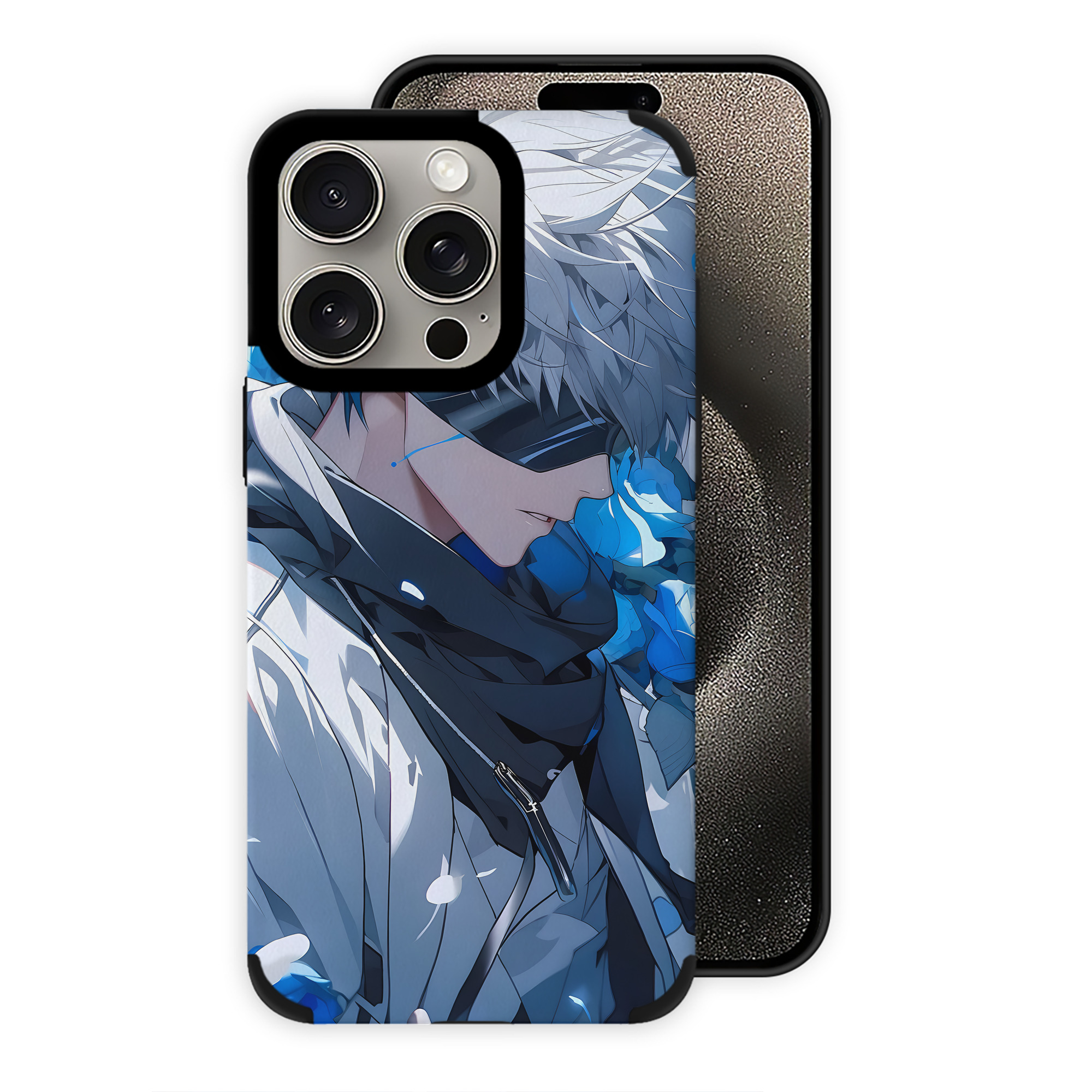 （画像用） 呪術廻戦 Jujutsu Kaisen 【iPhone15ProMax対応】 PUレザー スマホケース 耐衝撃＆黄変防止