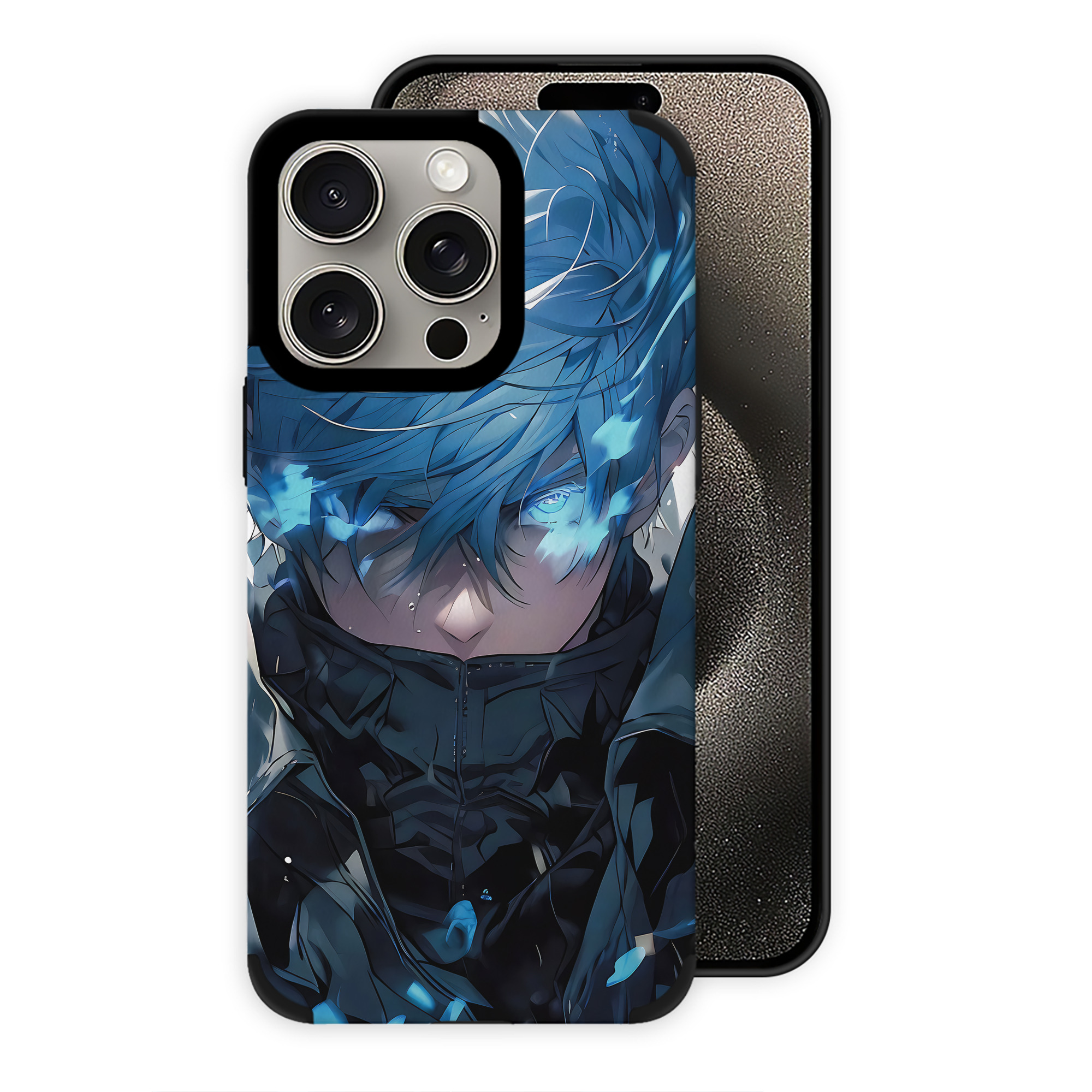 （画像用） 呪術廻戦 Jujutsu Kaisen 【iPhone15ProMax対応】 PUレザー スマホケース 耐衝撃＆黄変防止