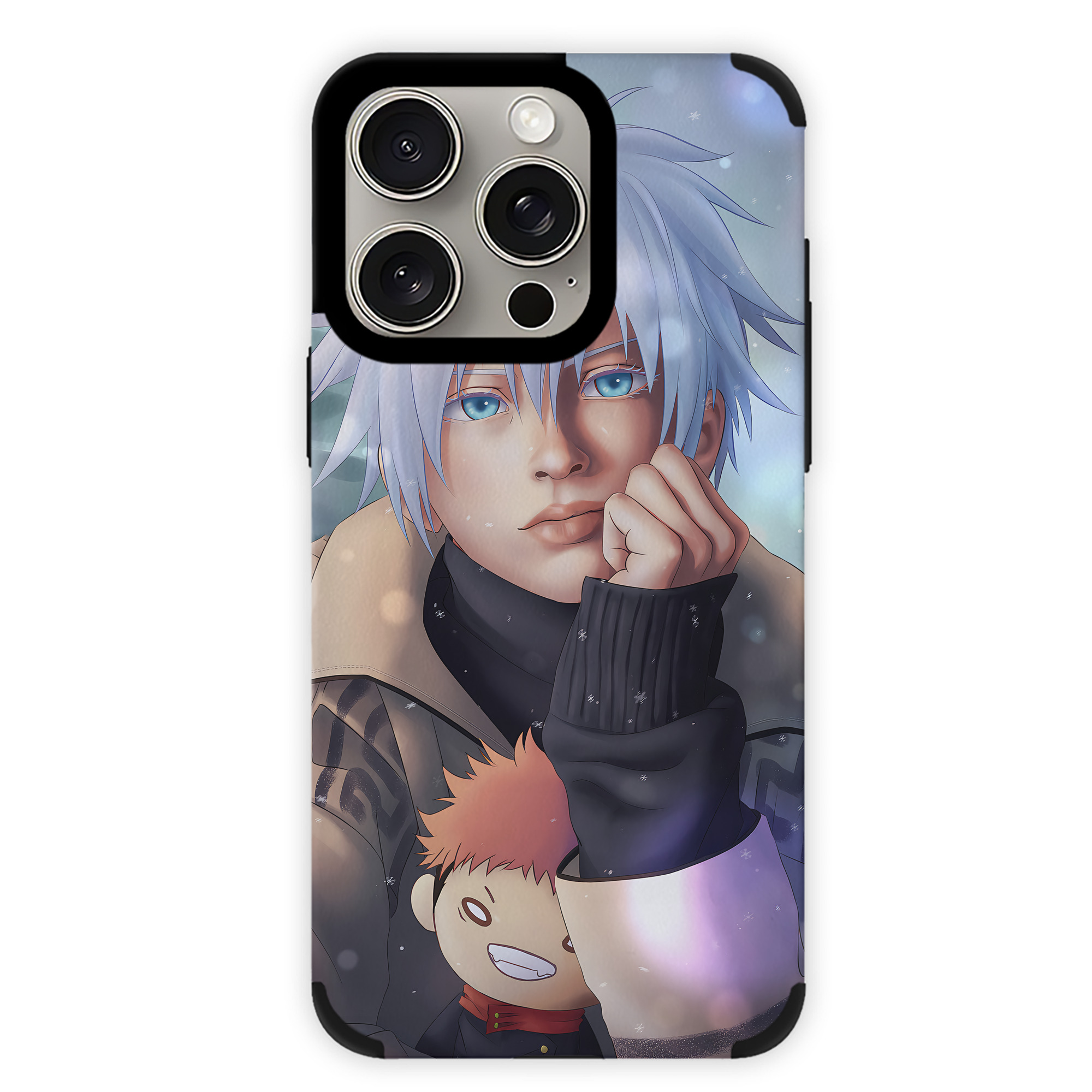 （画像用） 呪術廻戦 Jujutsu Kaisen 【iPhone15ProMax対応】 PUレザー スマホケース 耐衝撃＆黄変防止