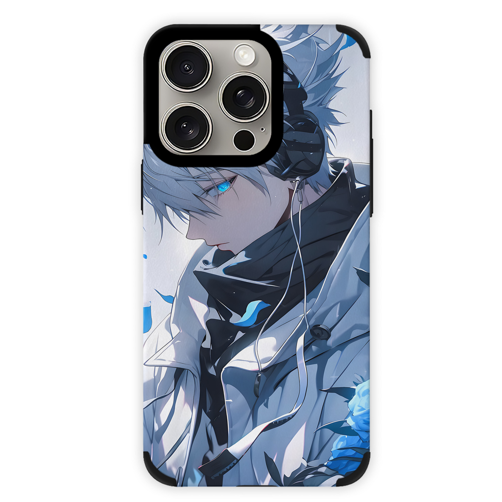 （画像用） 呪術廻戦 Jujutsu Kaisen 【iPhone15ProMax対応】 PUレザー スマホケース 耐衝撃＆黄変防止