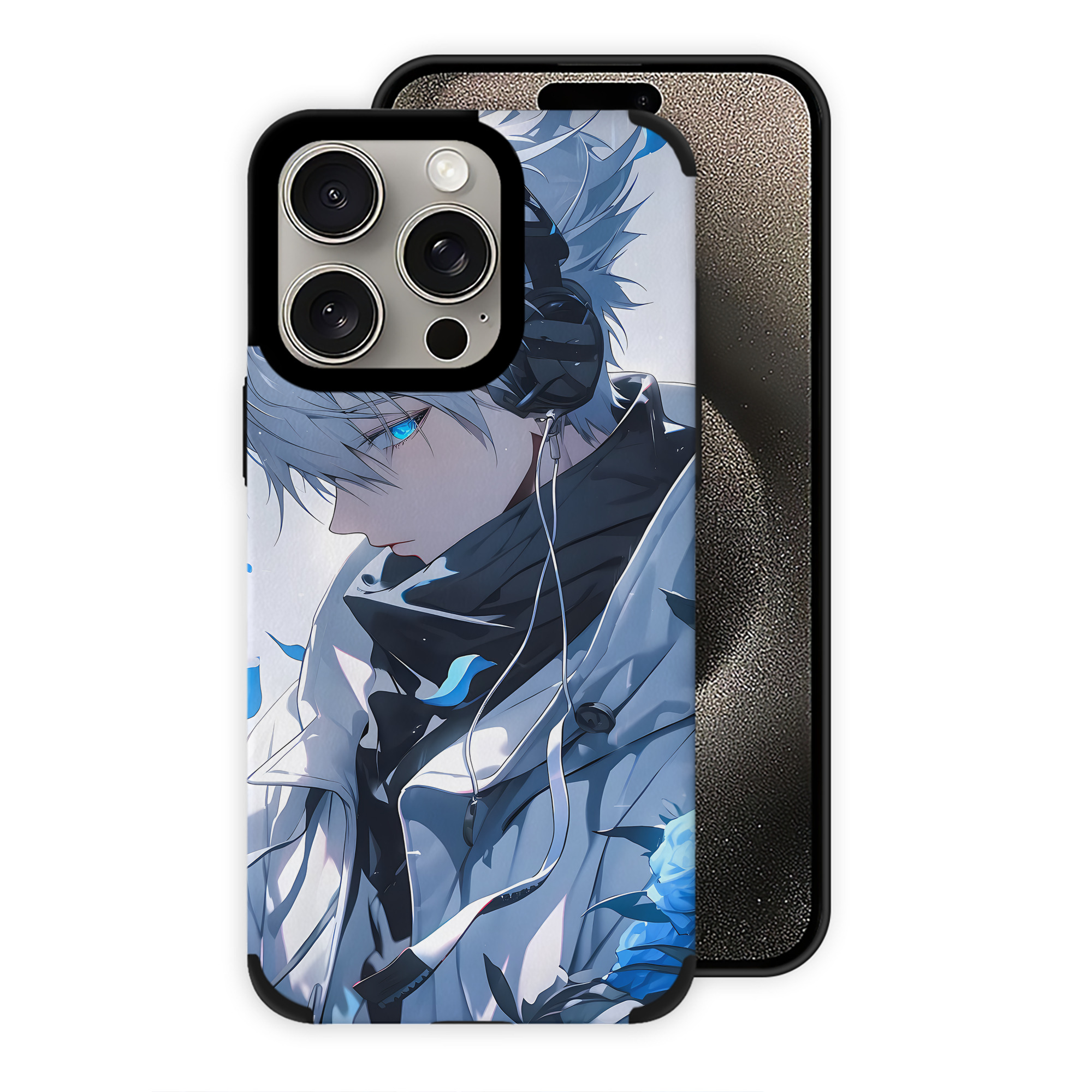 （画像用） 呪術廻戦 Jujutsu Kaisen 【iPhone15ProMax対応】 PUレザー スマホケース 耐衝撃＆黄変防止