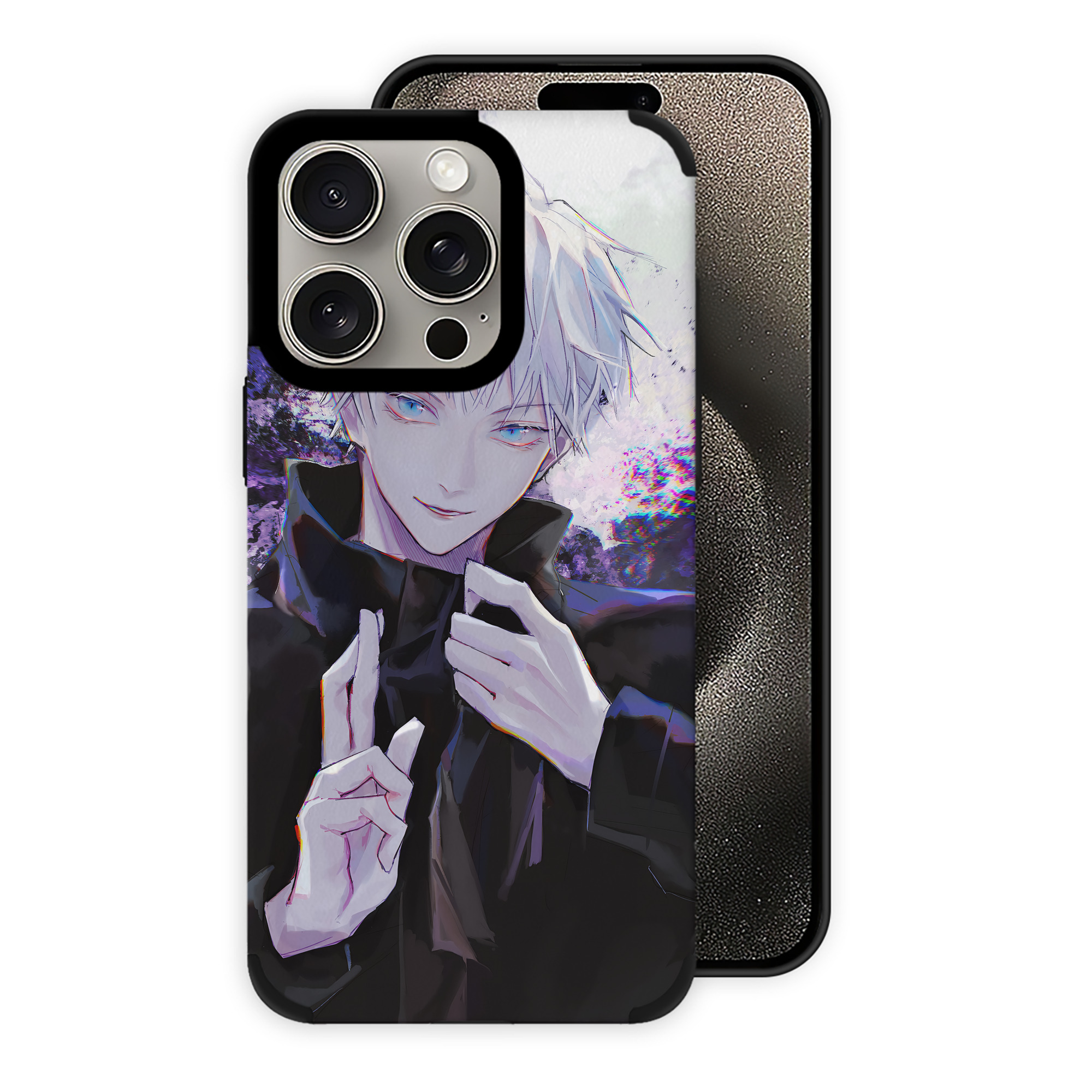 （画像用） 呪術廻戦 Jujutsu Kaisen 【iPhone15ProMax対応】 PUレザー スマホケース 耐衝撃＆黄変防止