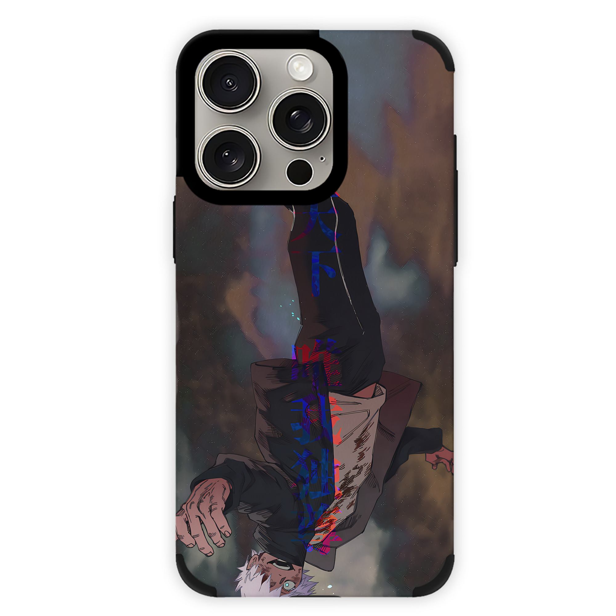 （画像用） 呪術廻戦 Jujutsu Kaisen 【iPhone15ProMax対応】 PUレザー スマホケース 耐衝撃＆黄変防止
