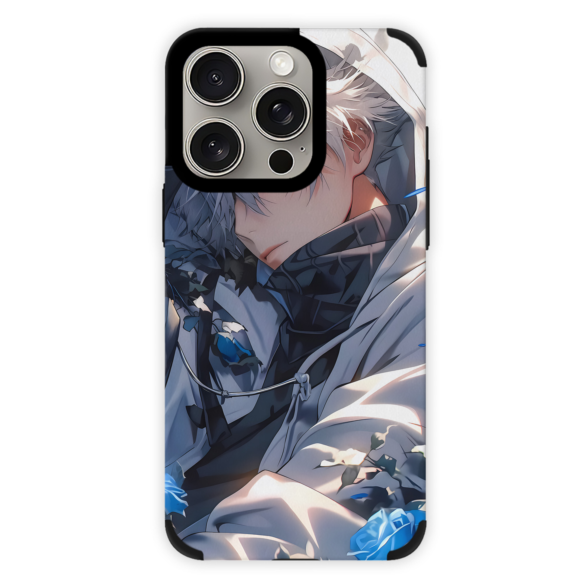 （画像用） 呪術廻戦 Jujutsu Kaisen 【iPhone15ProMax対応】 PUレザー スマホケース 耐衝撃＆黄変防止