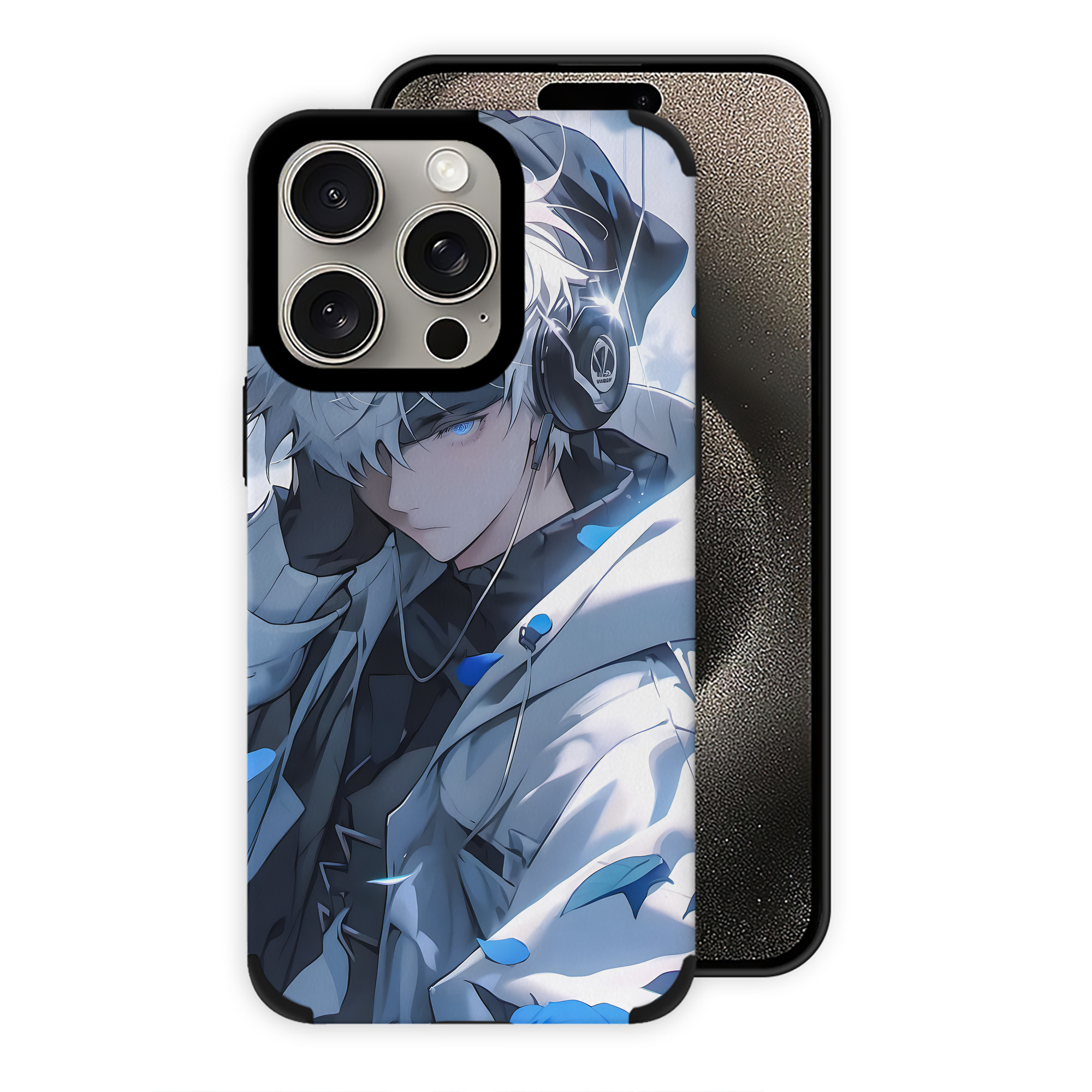 呪術廻戦 Jujutsu Kaisen 【iPhone15ProMax対応】 PUレザー スマホケース 耐衝撃＆黄変防止