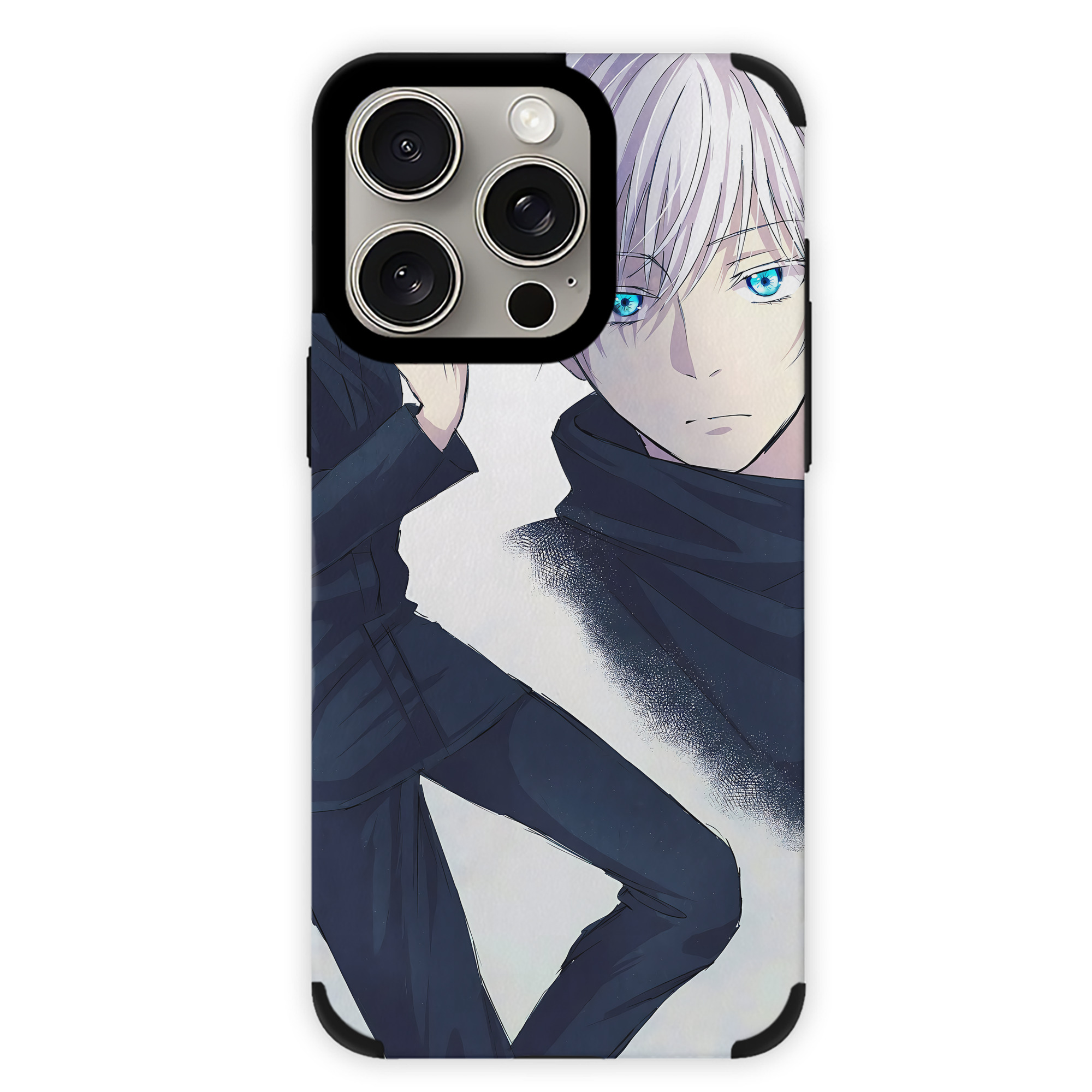 （画像用） 呪術廻戦 Jujutsu Kaisen 【iPhone15ProMax対応】 PUレザー スマホケース 耐衝撃＆黄変防止