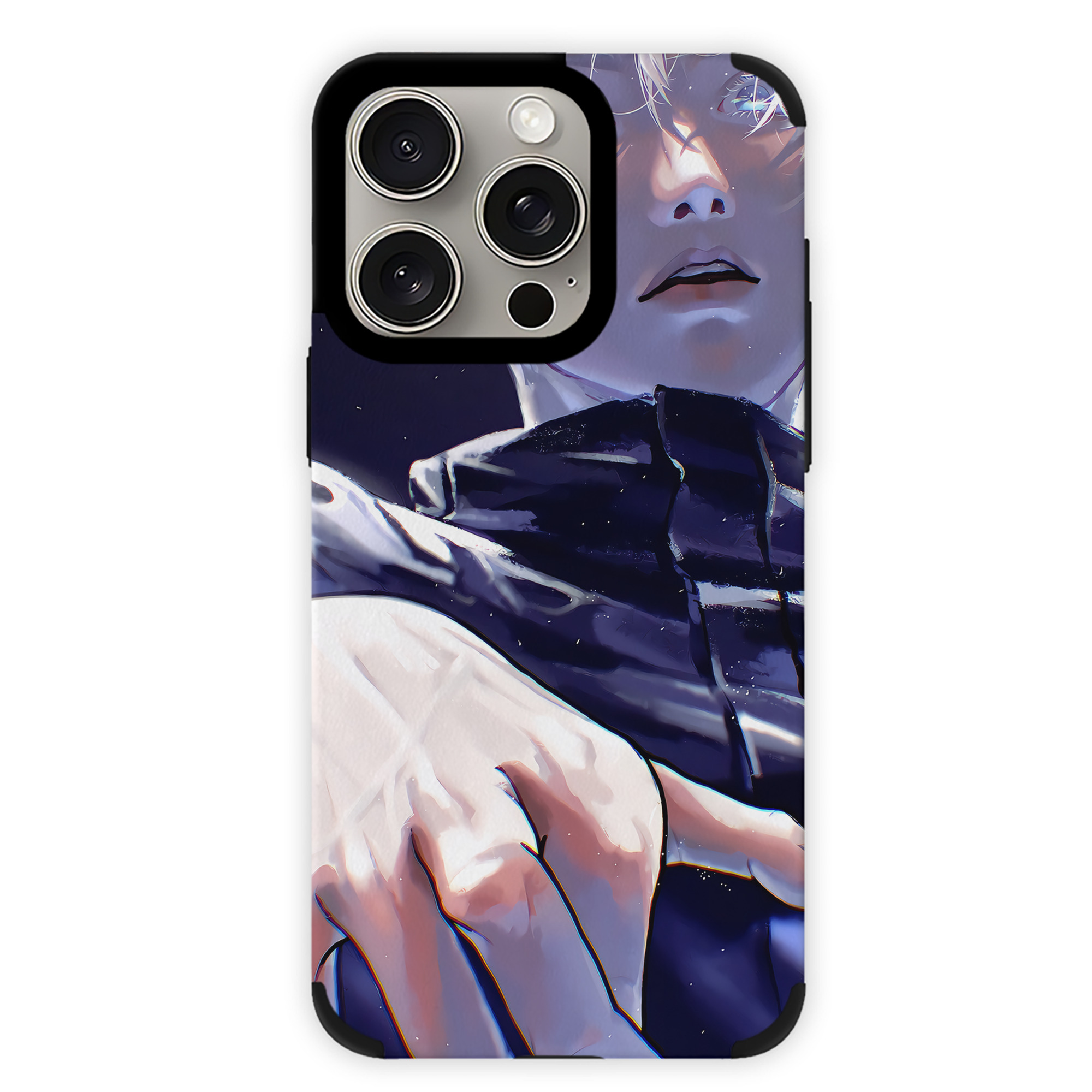 呪術廻戦 Jujutsu Kaisen 【iPhone15ProMax対応】 PUレザー スマホケース 耐衝撃＆黄変防止