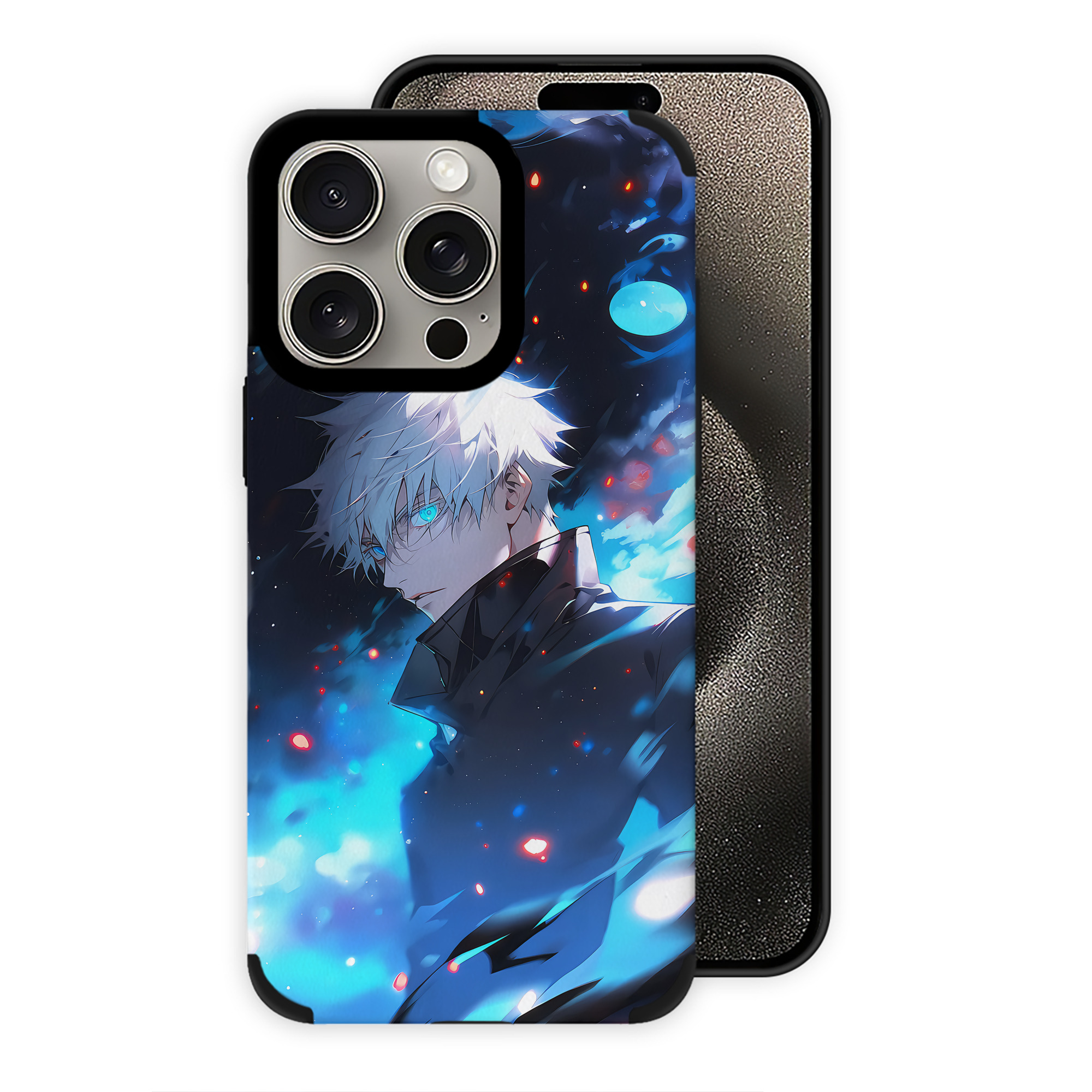 （画像用） 呪術廻戦 Jujutsu Kaisen 【iPhone15ProMax対応】 PUレザー スマホケース 耐衝撃＆黄変防止