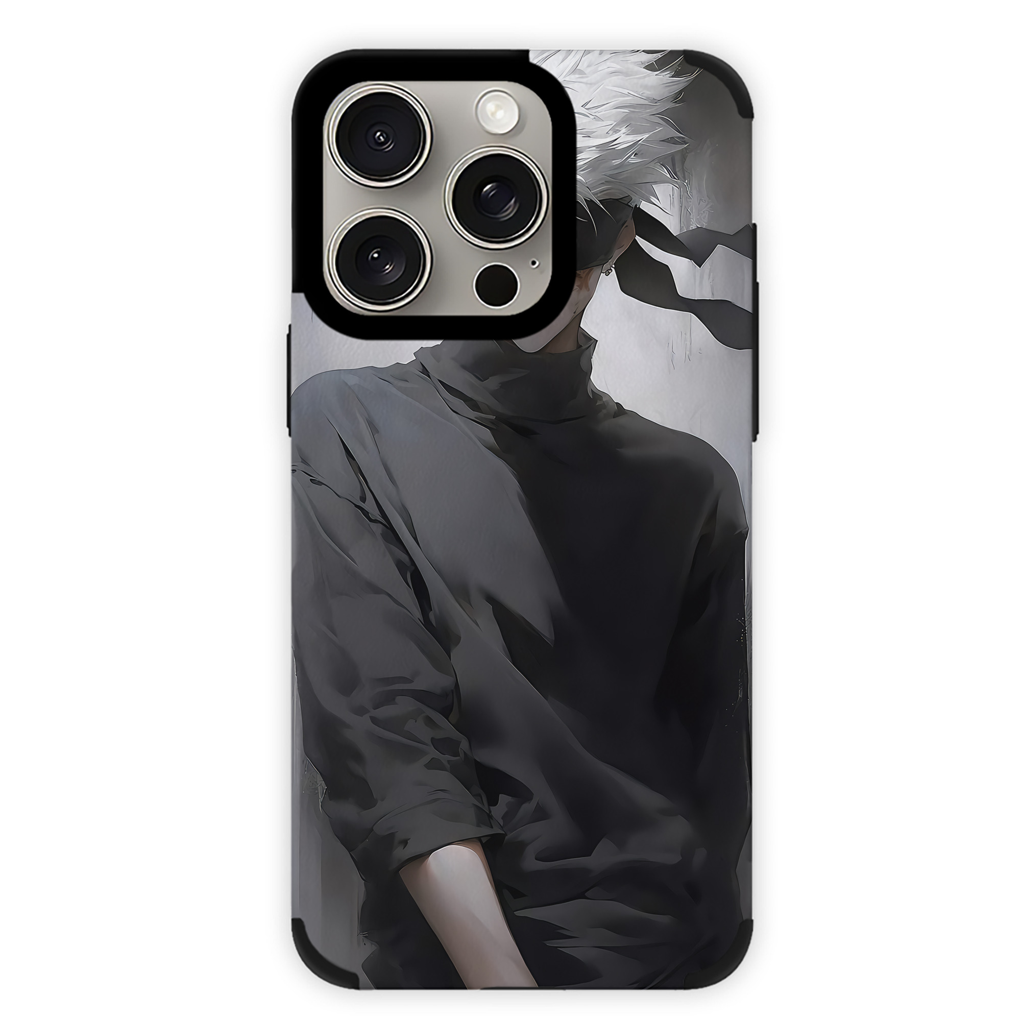（画像用） 呪術廻戦 Jujutsu Kaisen 【iPhone15ProMax対応】 PUレザー スマホケース 耐衝撃＆黄変防止