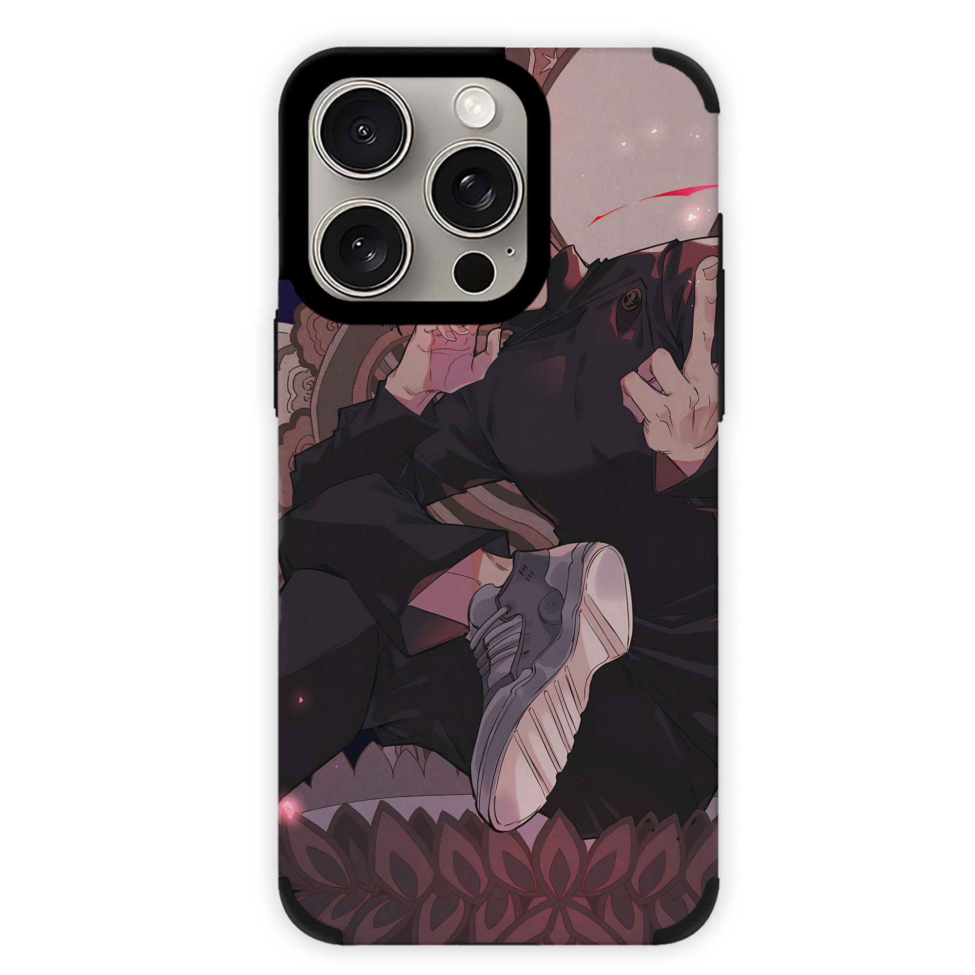 （画像用） 呪術廻戦 Jujutsu Kaisen 【iPhone15ProMax対応】 PUレザー スマホケース 耐衝撃＆黄変防止