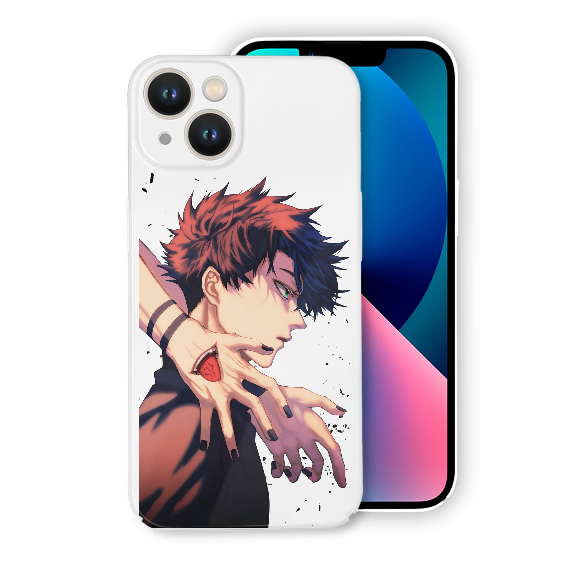 （画像用） 呪術廻戦 Jujutsu Kaisen 【iPhone 14シリーズ対応】ハードケース