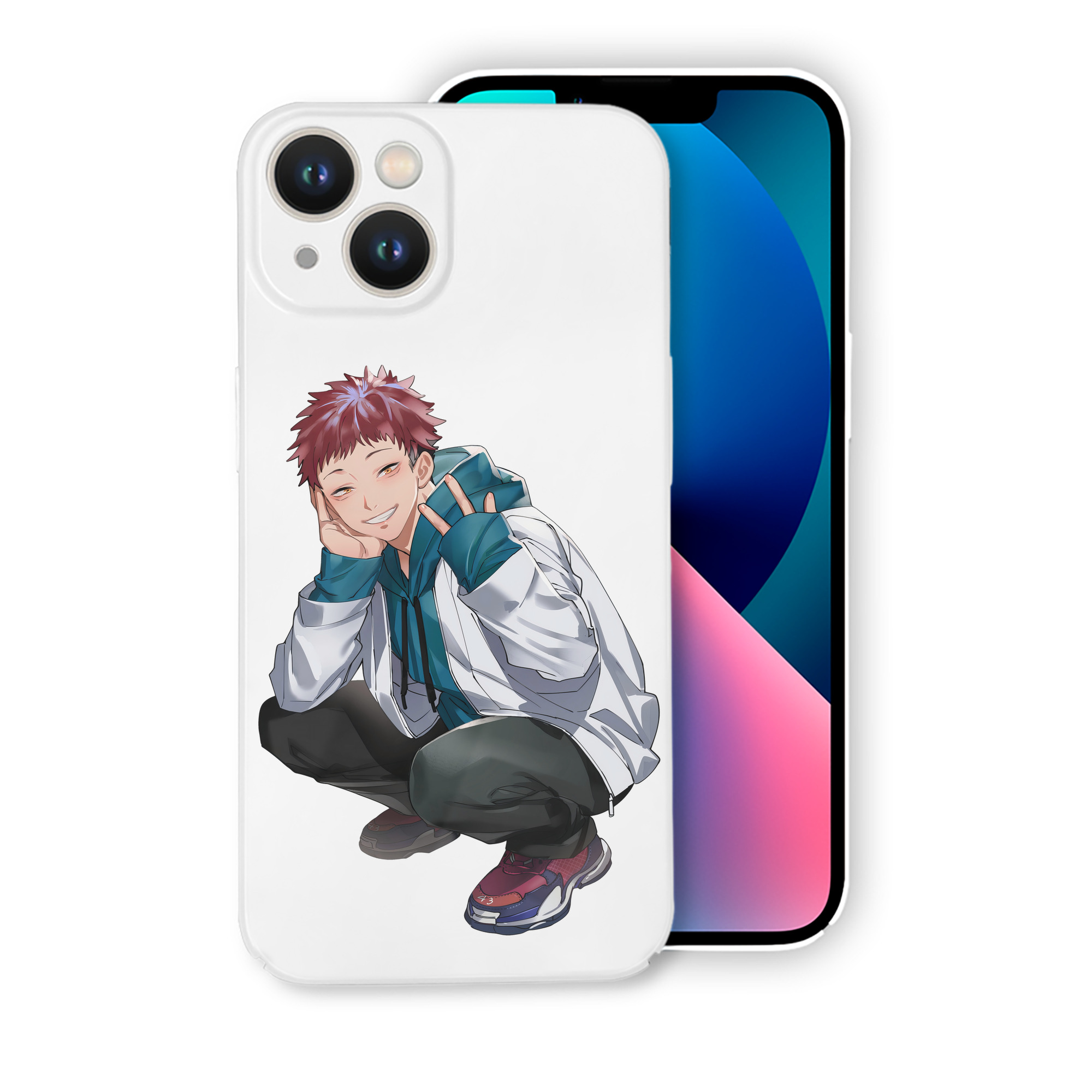 （画像用） 呪術廻戦 Jujutsu Kaisen 【iPhone 14シリーズ対応】ハードケース