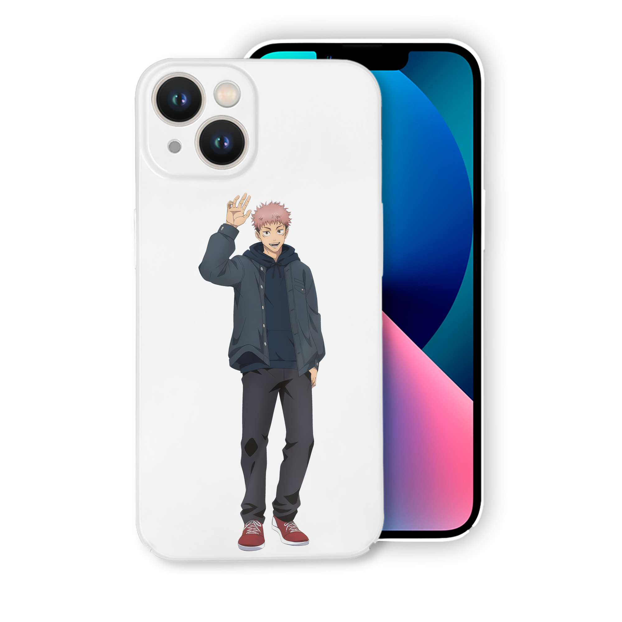 （画像用） 呪術廻戦 Jujutsu Kaisen 【iPhone 14シリーズ対応】ハードケース