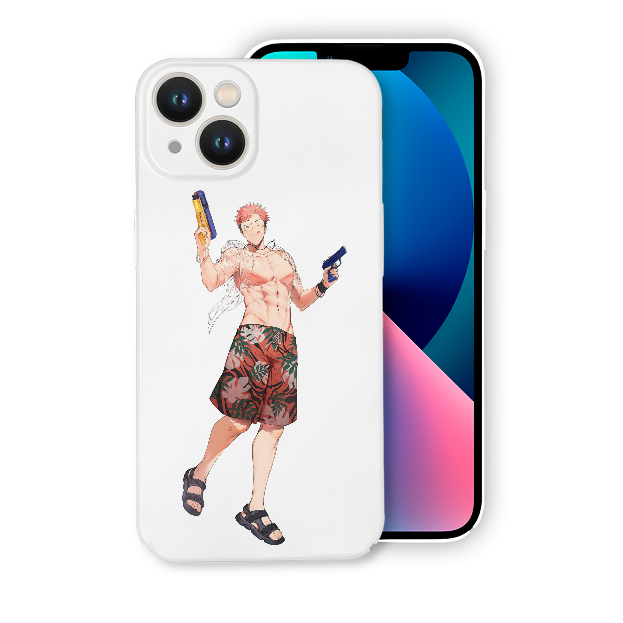 （画像用） 呪術廻戦 Jujutsu Kaisen 【iPhone 14シリーズ対応】ハードケース