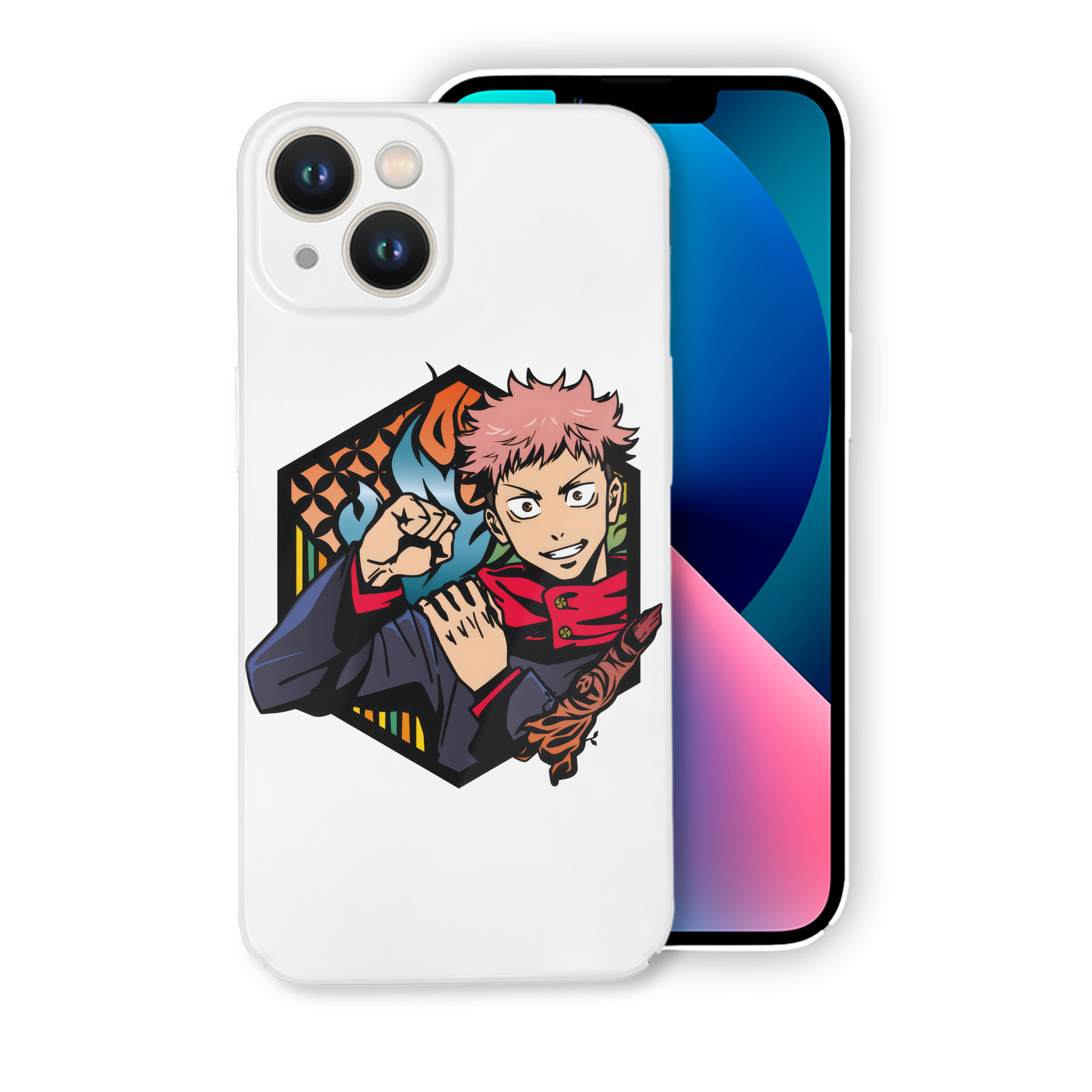 （画像用） 呪術廻戦 Jujutsu Kaisen 【iPhone 14シリーズ対応】ハードケース