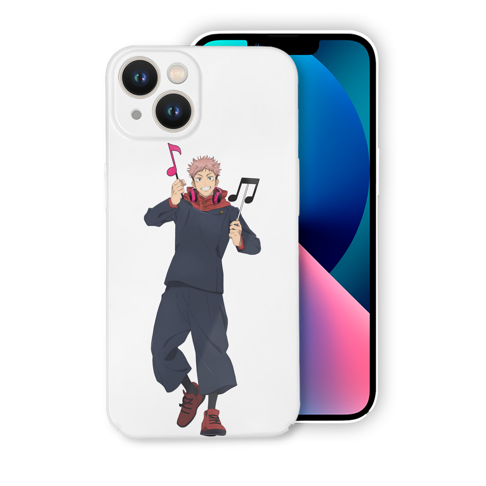 （画像用） 呪術廻戦 Jujutsu Kaisen 【iPhone 14シリーズ対応】ハードケース