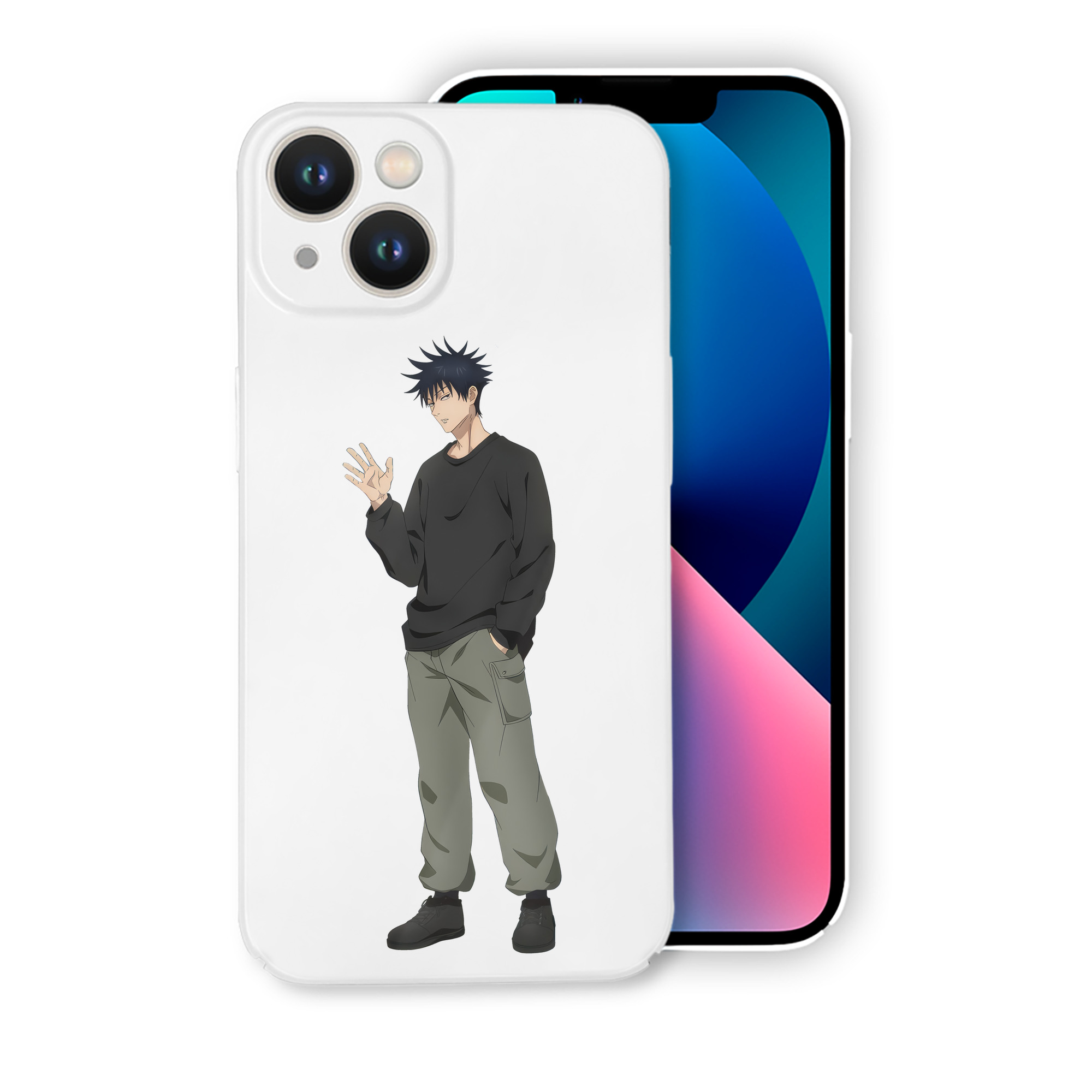 （画像用） 呪術廻戦 Jujutsu Kaisen 【iPhone 14シリーズ対応】ハードケース