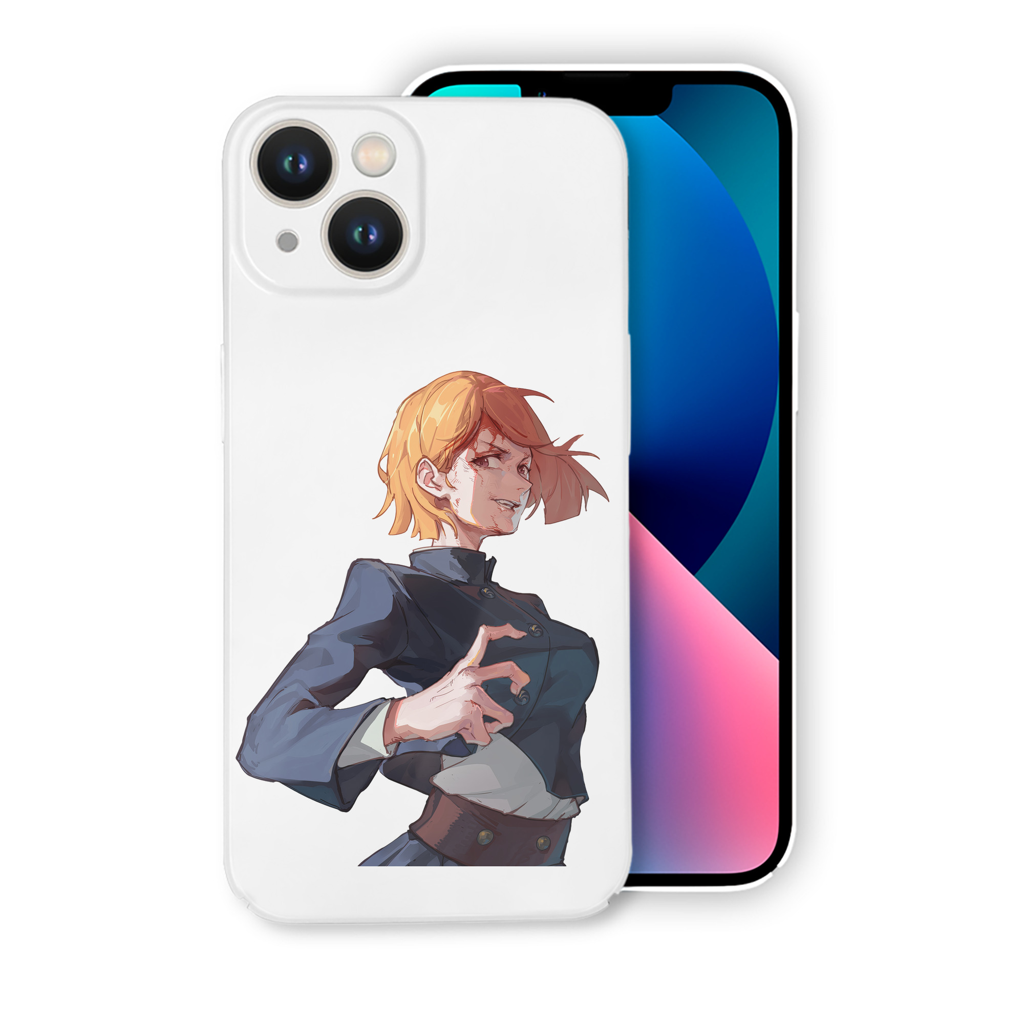 （画像用） 呪術廻戦 Jujutsu Kaisen 【iPhone 14シリーズ対応】ハードケース