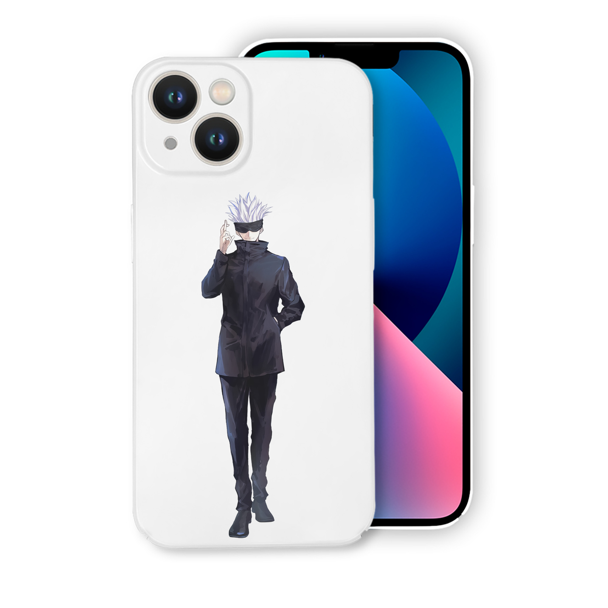 （画像用） 呪術廻戦 Jujutsu Kaisen 【iPhone 14シリーズ対応】ハードケース