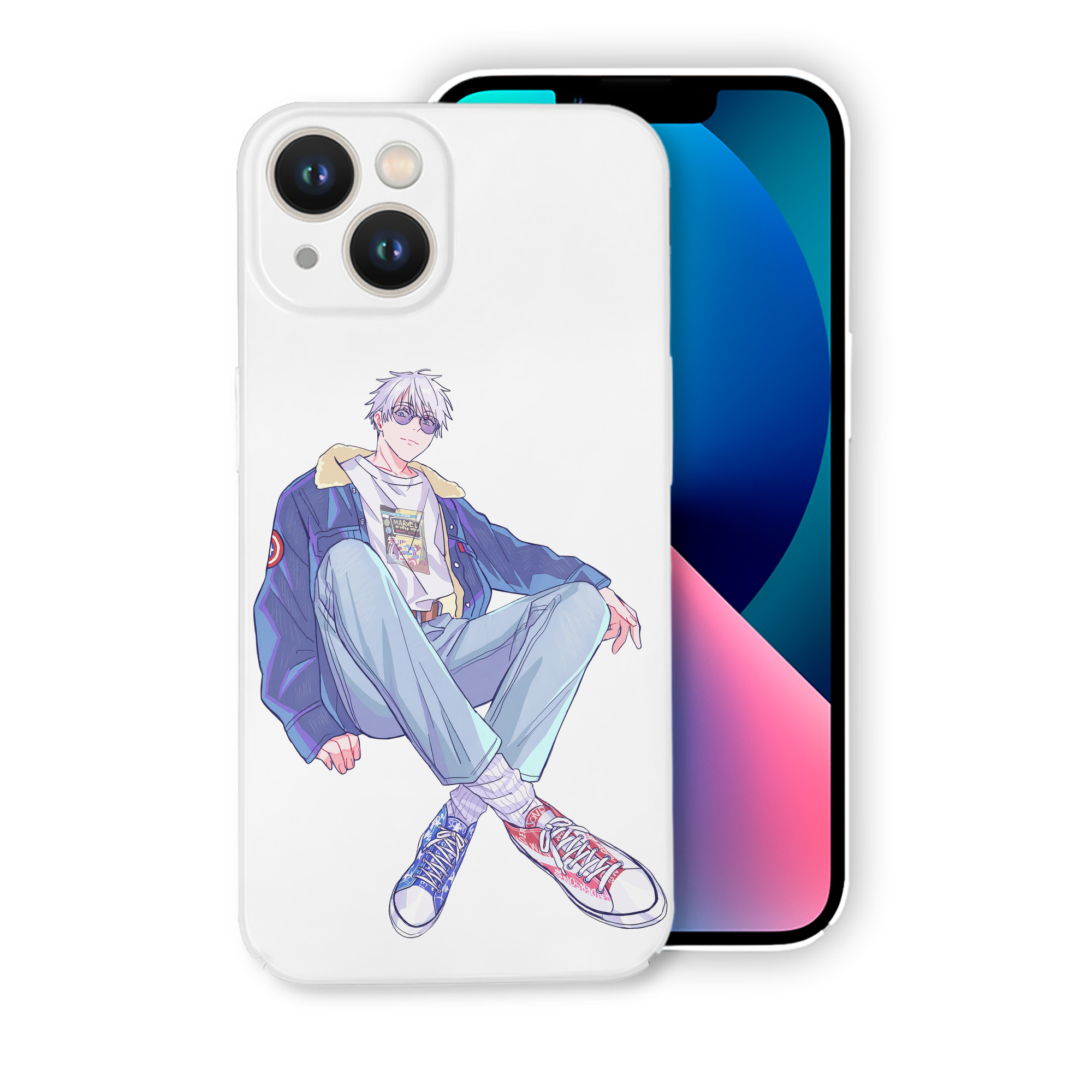 （画像用） 呪術廻戦 Jujutsu Kaisen 【iPhone 14シリーズ対応】ハードケース