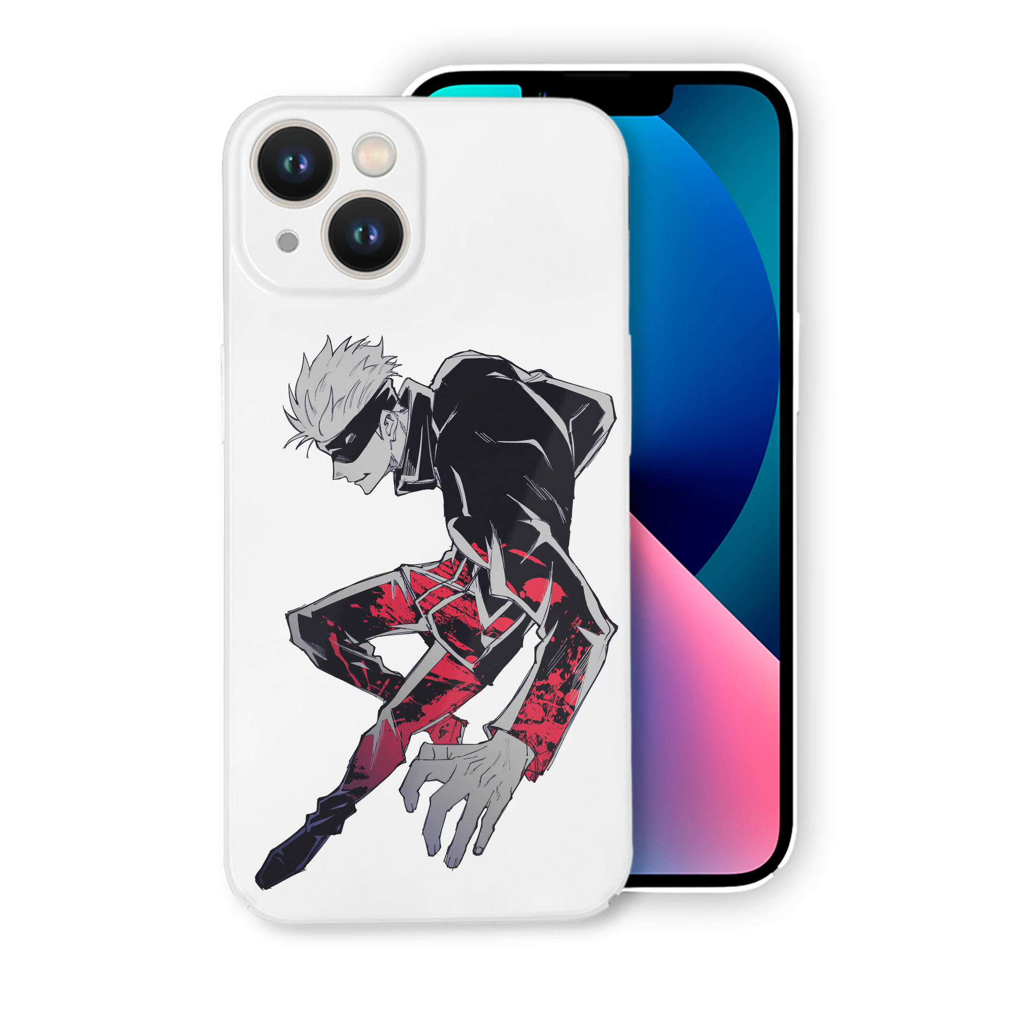 （画像用） 呪術廻戦 Jujutsu Kaisen 【iPhone 14シリーズ対応】ハードケース
