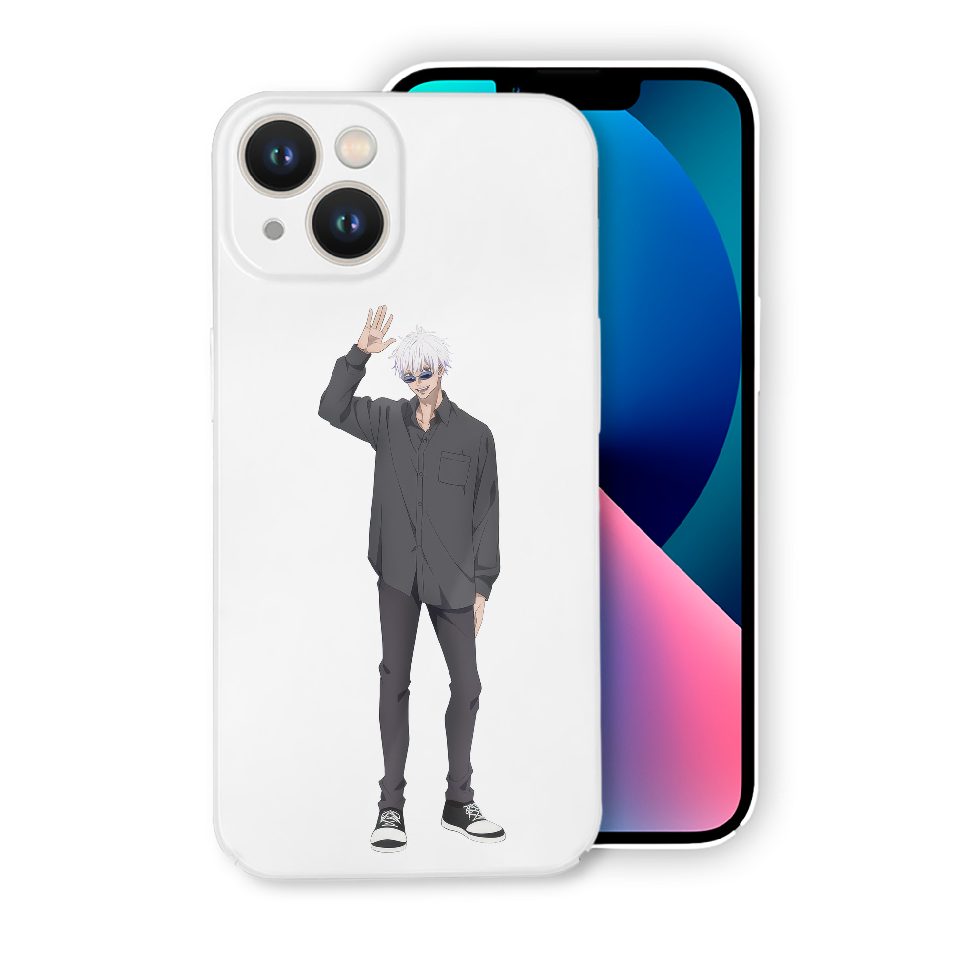 （画像用） 呪術廻戦 Jujutsu Kaisen 【iPhone 14シリーズ対応】ハードケース