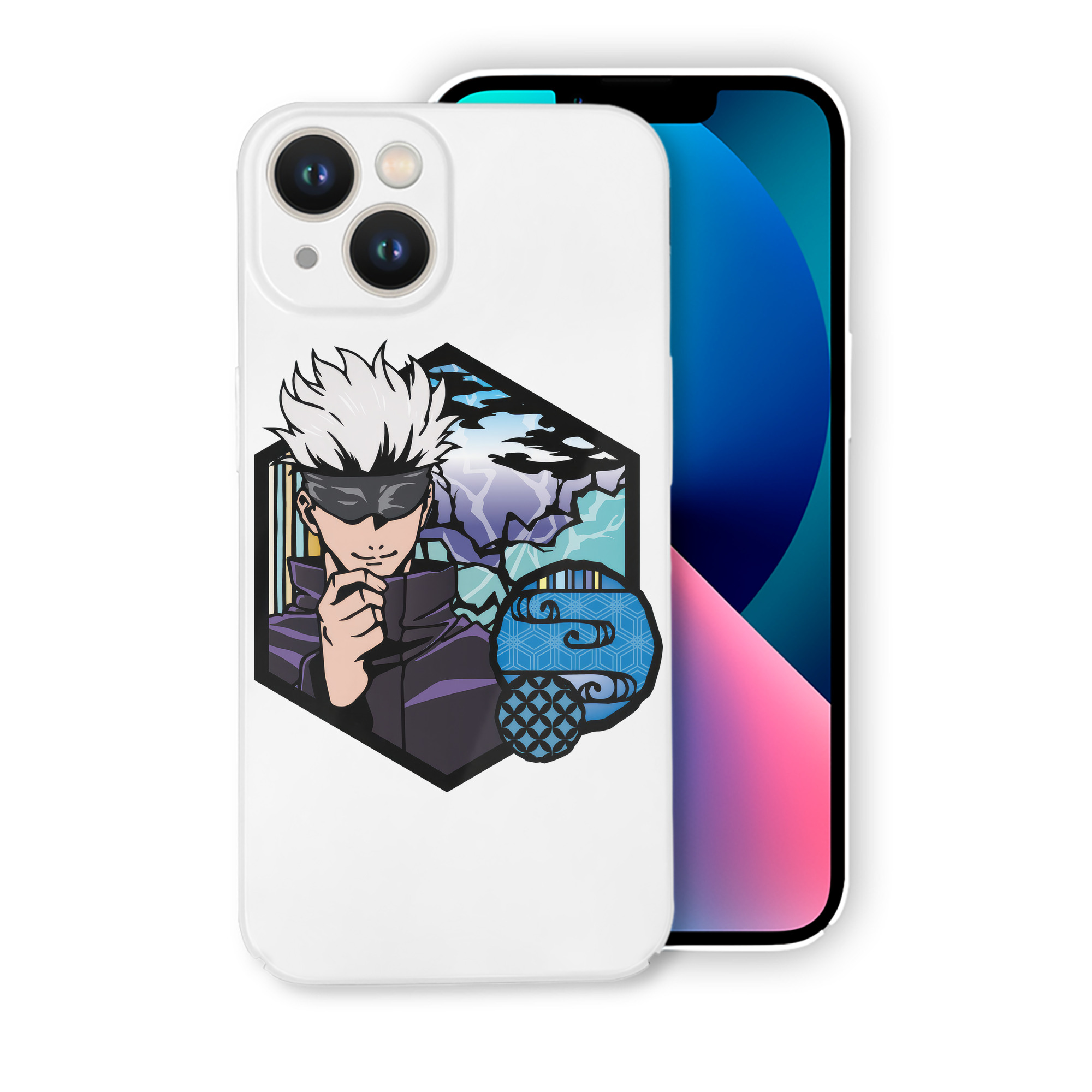 （画像用） 呪術廻戦 Jujutsu Kaisen 【iPhone 14シリーズ対応】ハードケース
