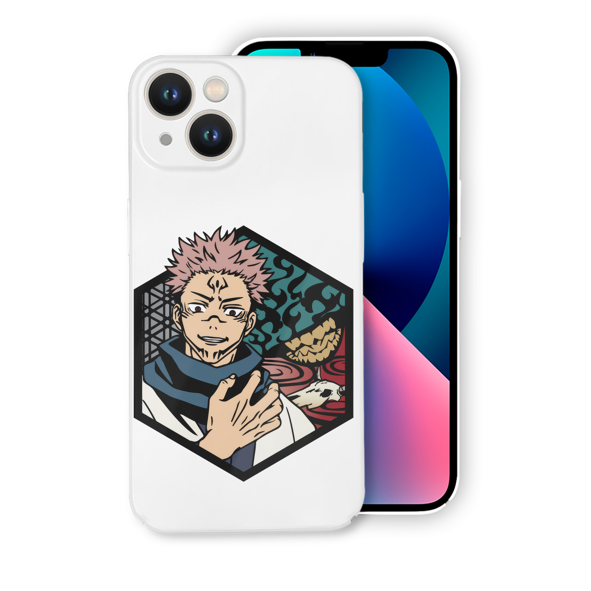 （画像用） 呪術廻戦 Jujutsu Kaisen 【iPhone 14シリーズ対応】ハードケース