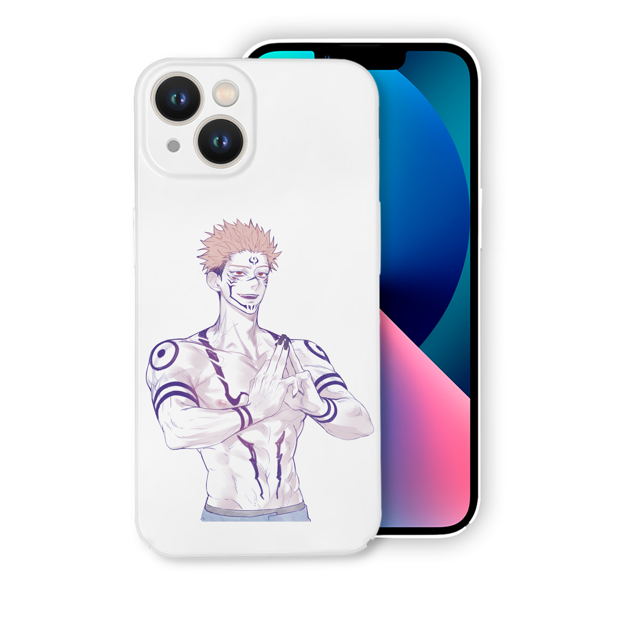 （画像用） 呪術廻戦 Jujutsu Kaisen 【iPhone 14シリーズ対応】ハードケース
