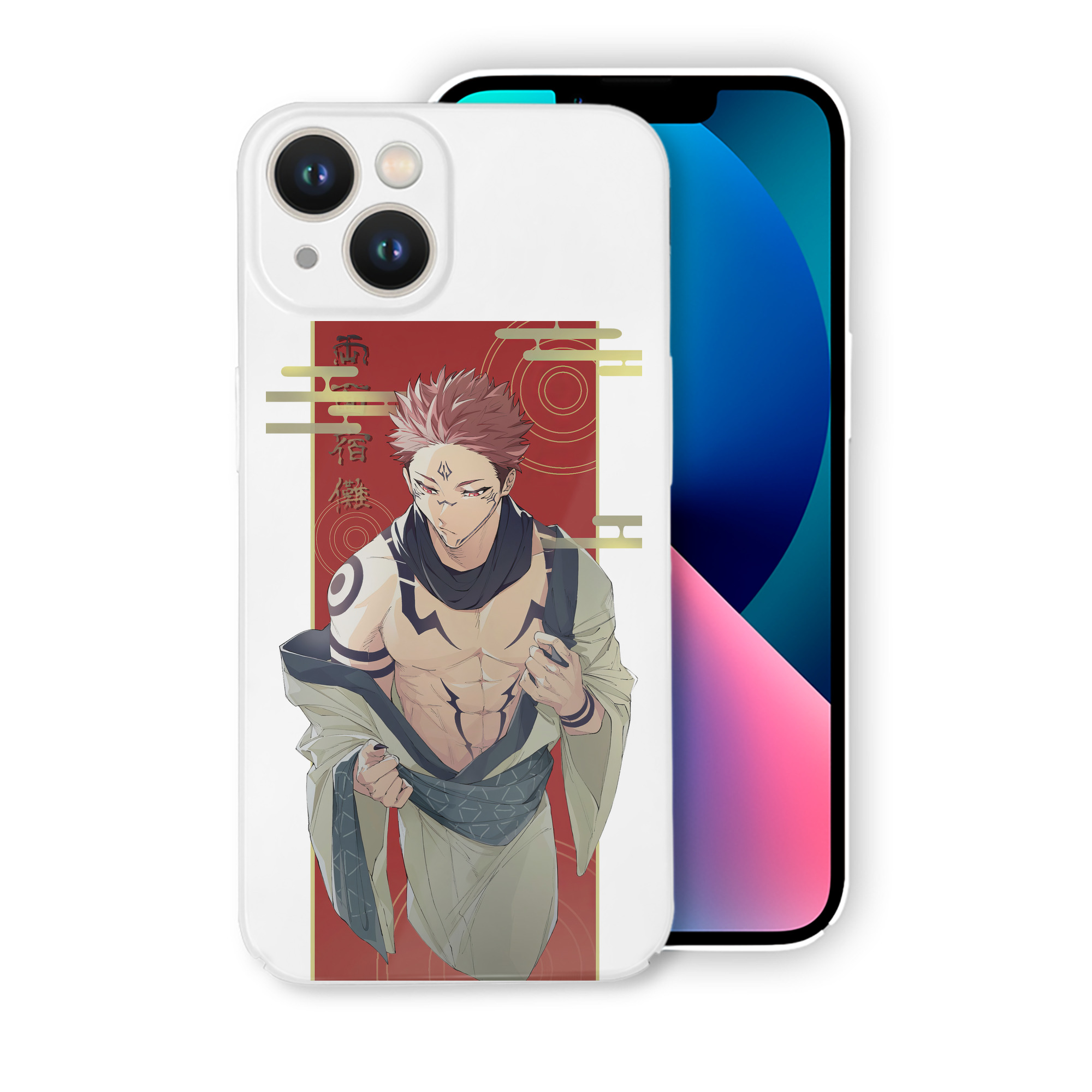 （画像用） 呪術廻戦 Jujutsu Kaisen 【iPhone 14シリーズ対応】ハードケース