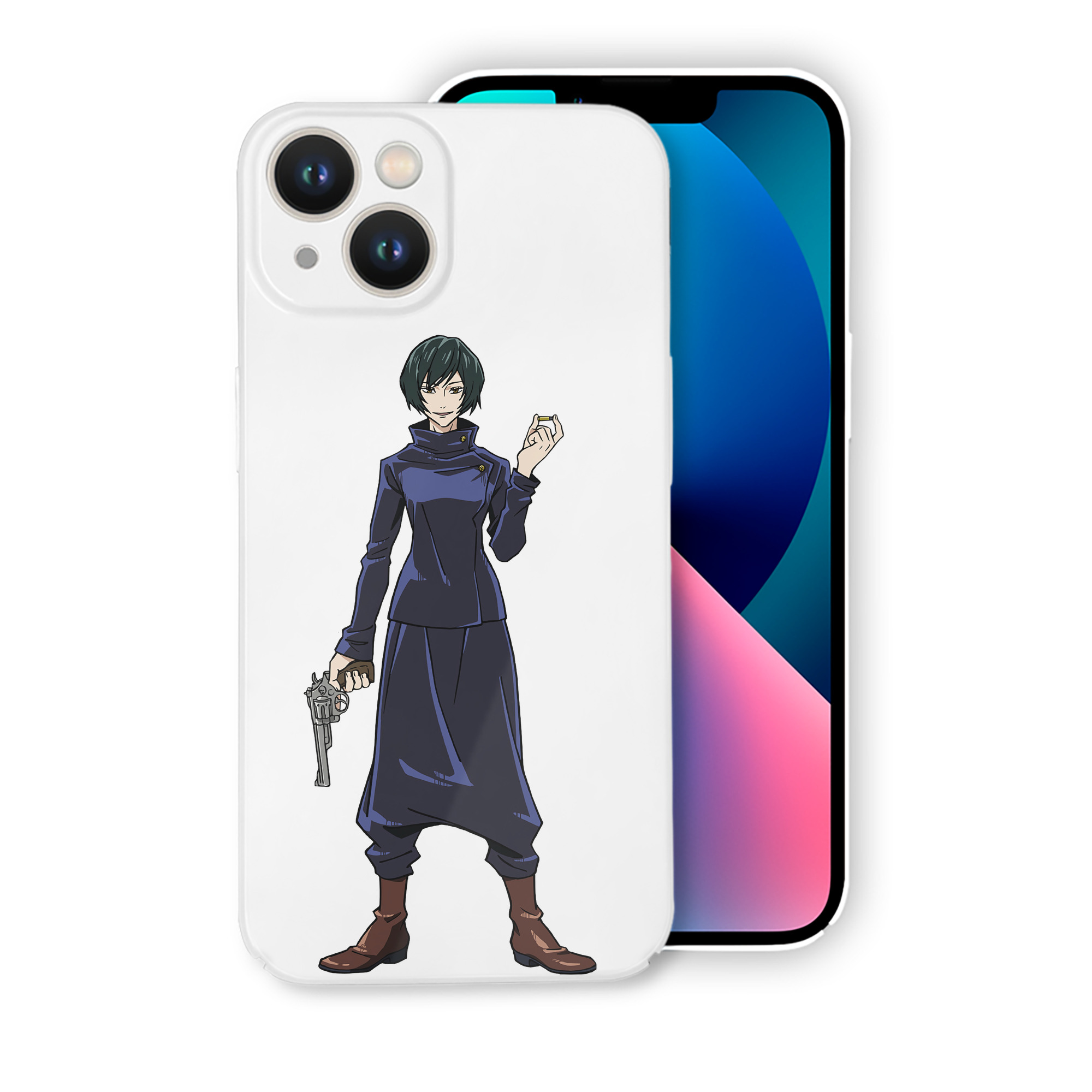 （画像用） 呪術廻戦 Jujutsu Kaisen 【iPhone 14シリーズ対応】ハードケース