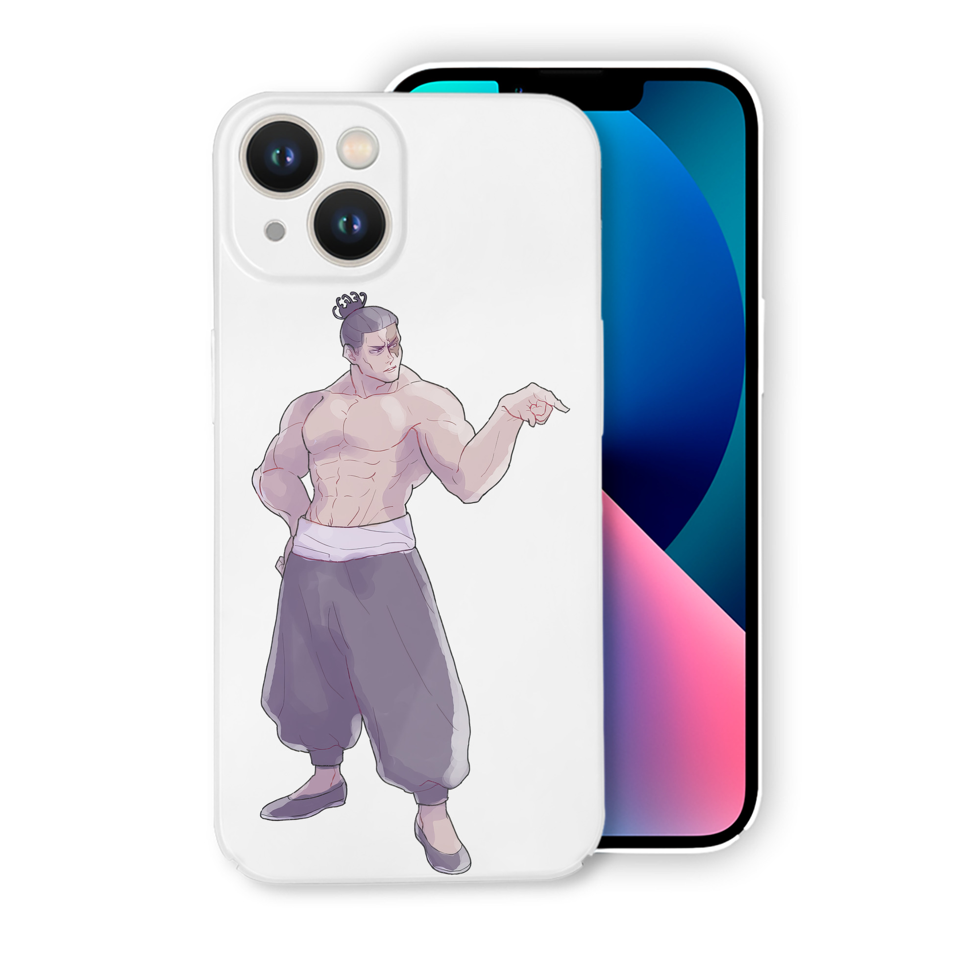 （画像用） 呪術廻戦 Jujutsu Kaisen 【iPhone 14シリーズ対応】ハードケース