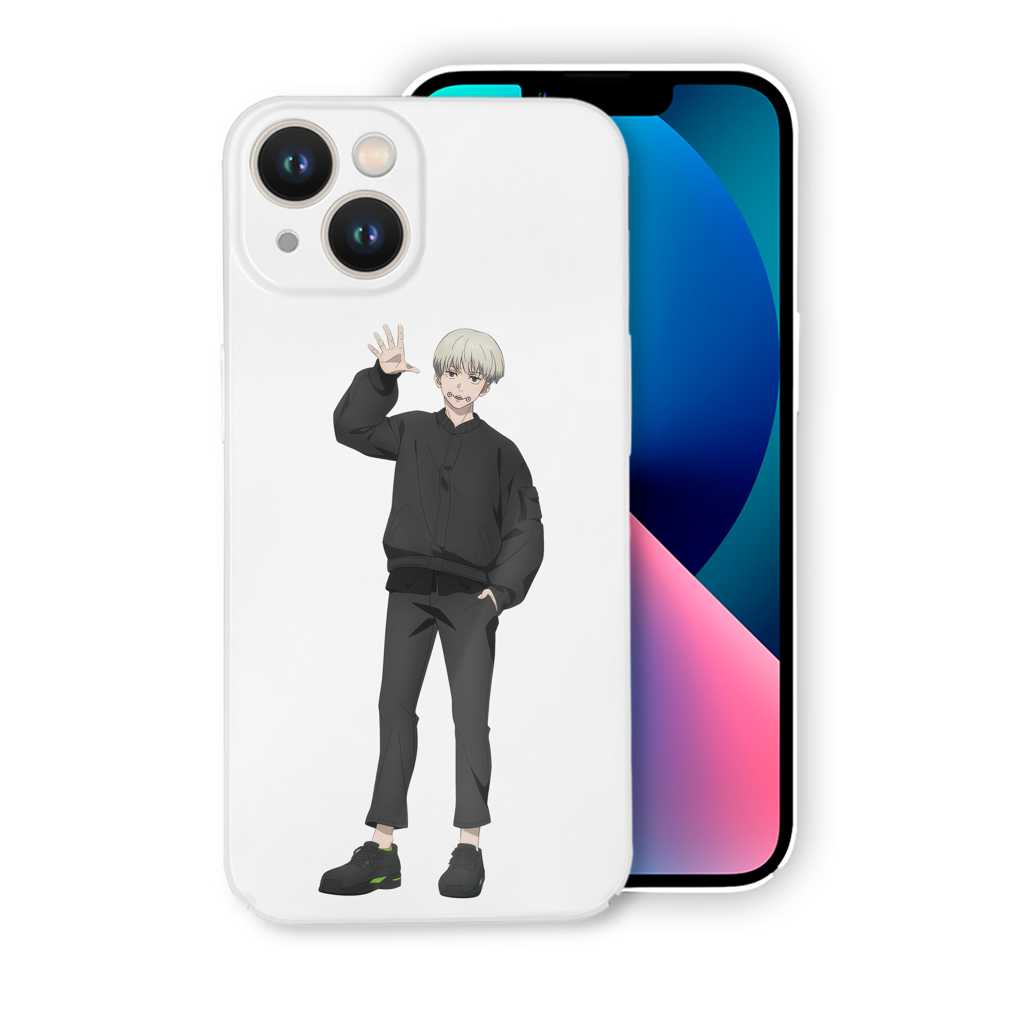 （画像用） 呪術廻戦 Jujutsu Kaisen 【iPhone 14シリーズ対応】ハードケース
