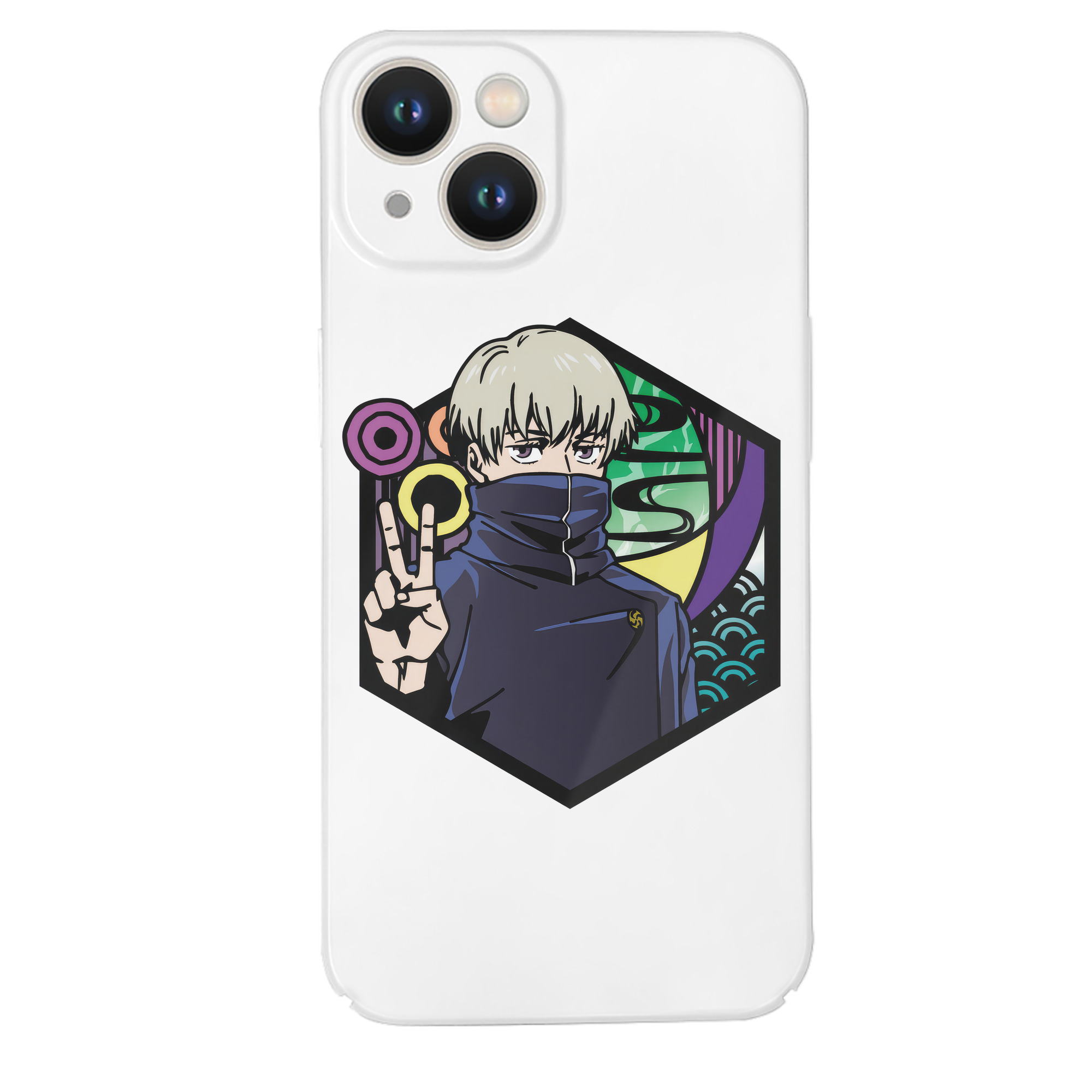 （画像用） 呪術廻戦 Jujutsu Kaisen 【iPhone 14シリーズ対応】ハードケース