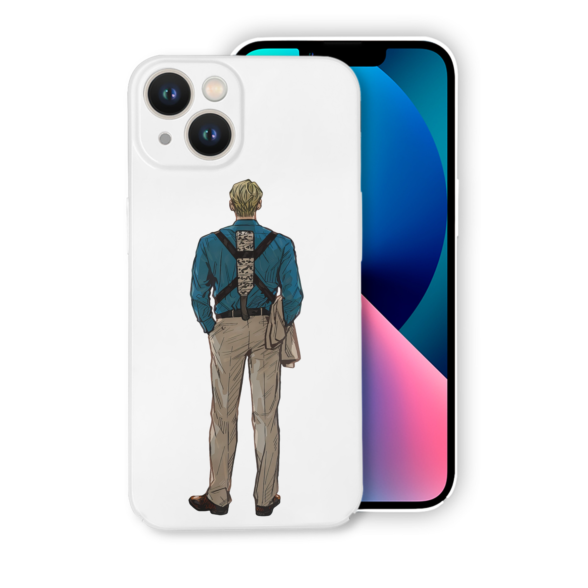 （画像用） 呪術廻戦 Jujutsu Kaisen 【iPhone 14シリーズ対応】ハードケース
