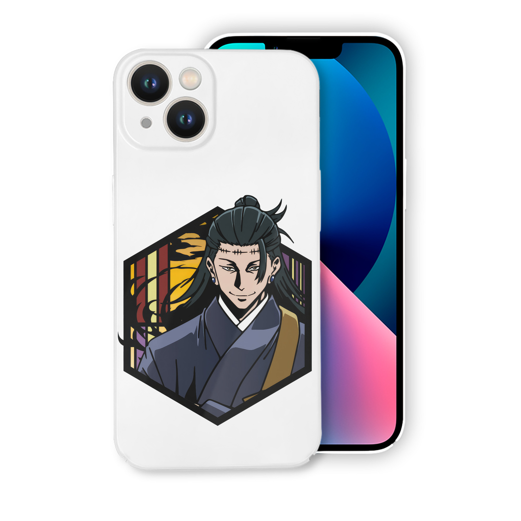 （画像用） 呪術廻戦 Jujutsu Kaisen 【iPhone 14シリーズ対応】ハードケース
