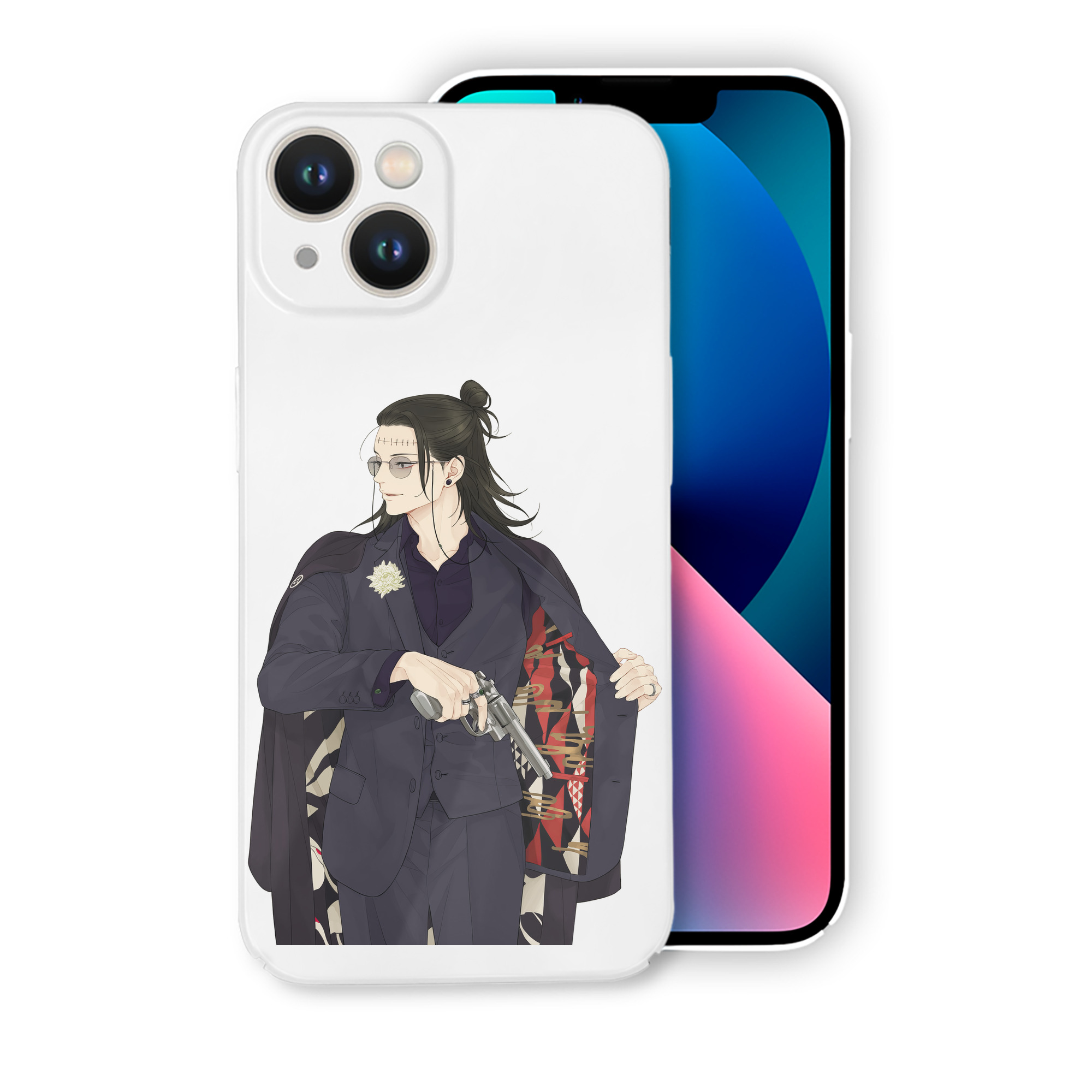 （画像用） 呪術廻戦 Jujutsu Kaisen 【iPhone 14シリーズ対応】ハードケース