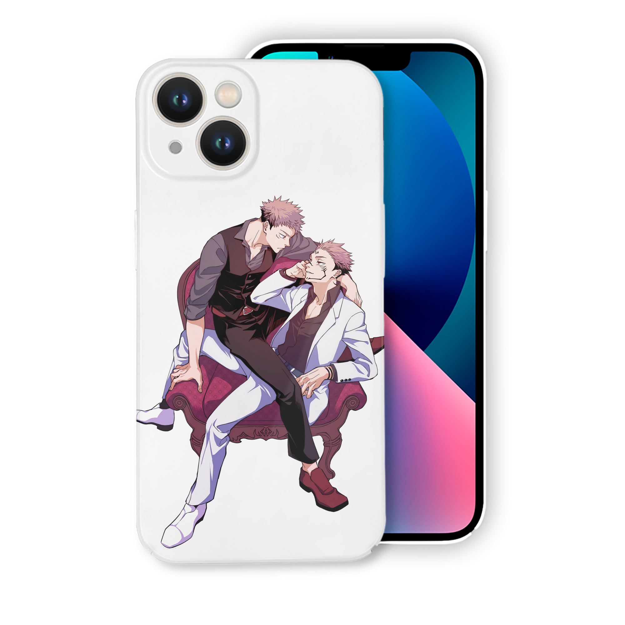 （画像用） 呪術廻戦 Jujutsu Kaisen 【iPhone 14シリーズ対応】ハードケース