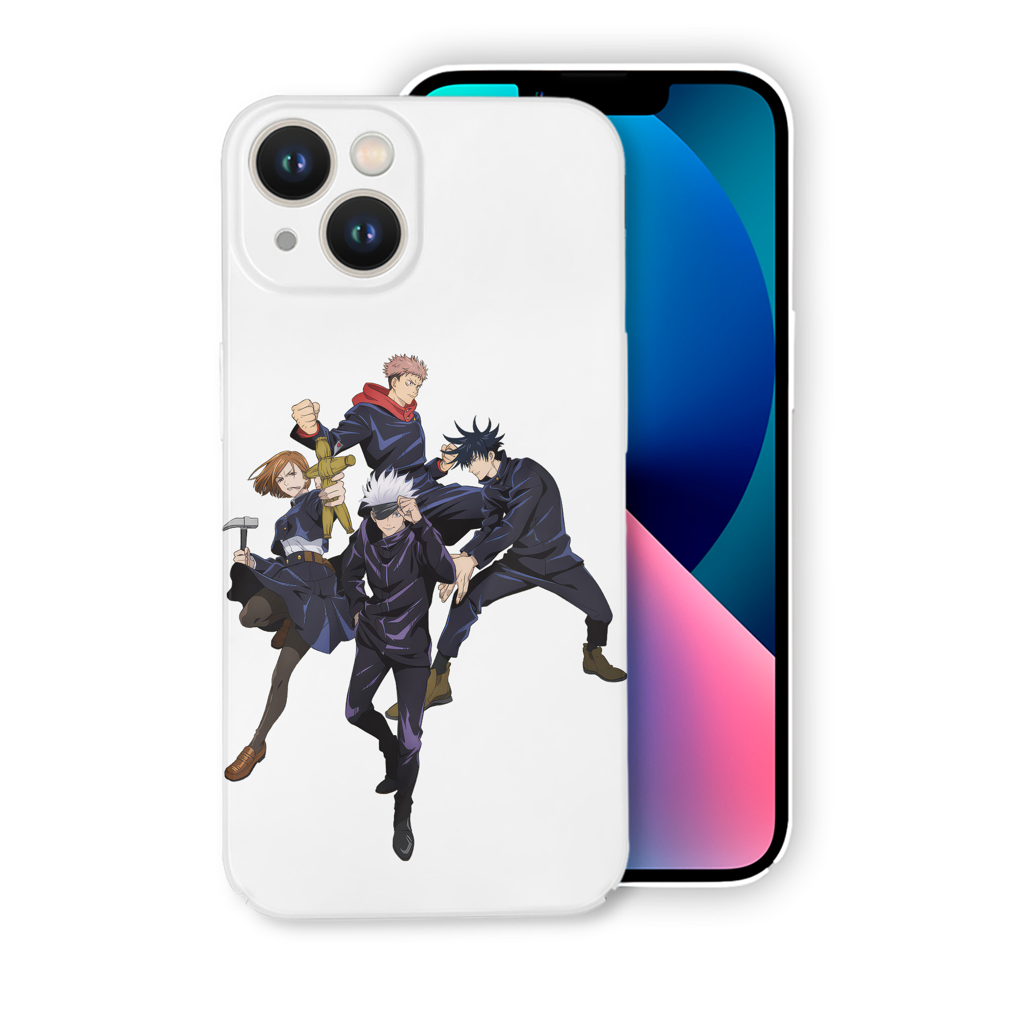 （画像用） 呪術廻戦 Jujutsu Kaisen 【iPhone 14シリーズ対応】ハードケース