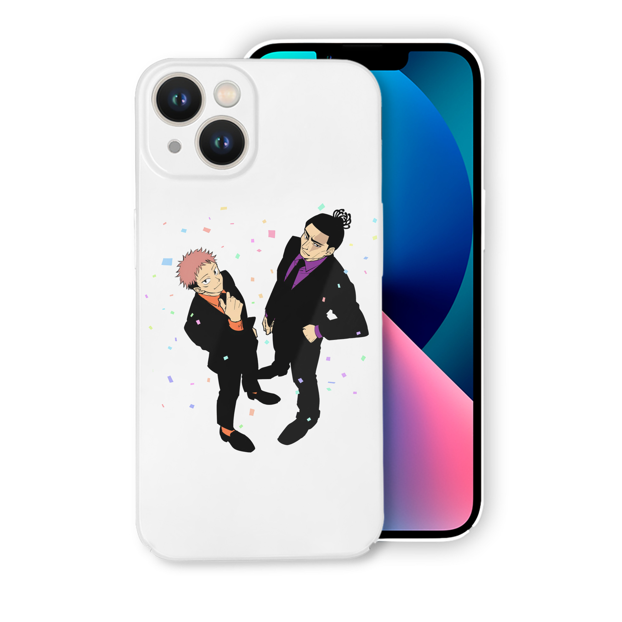 （画像用） 呪術廻戦 Jujutsu Kaisen 【iPhone 14シリーズ対応】ハードケース