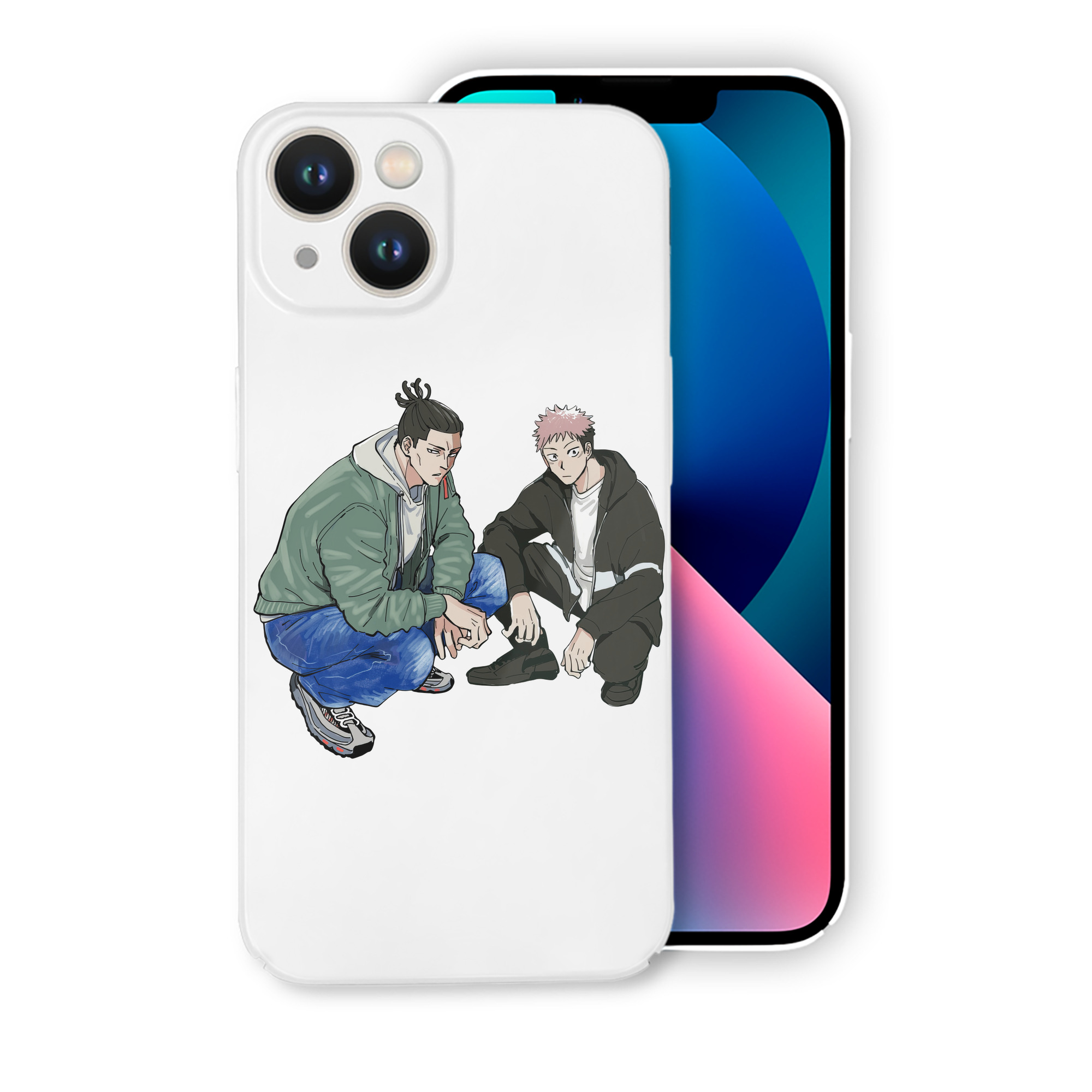 （画像用） 呪術廻戦 Jujutsu Kaisen 【iPhone 14シリーズ対応】ハードケース