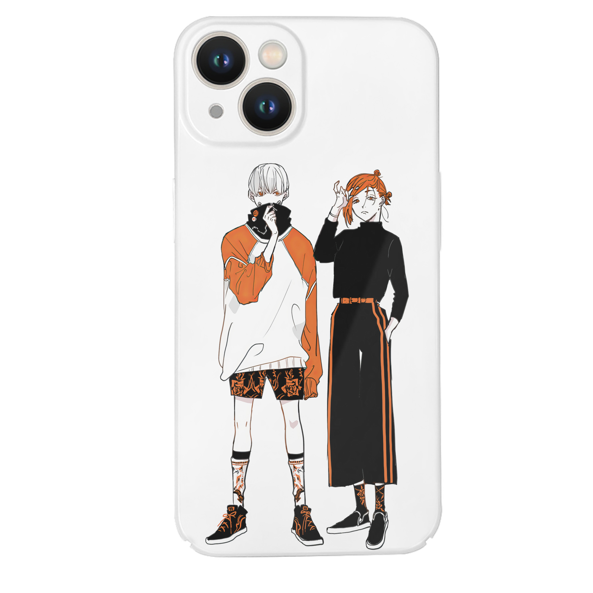 （画像用） 呪術廻戦 Jujutsu Kaisen 【iPhone 14シリーズ対応】ハードケース