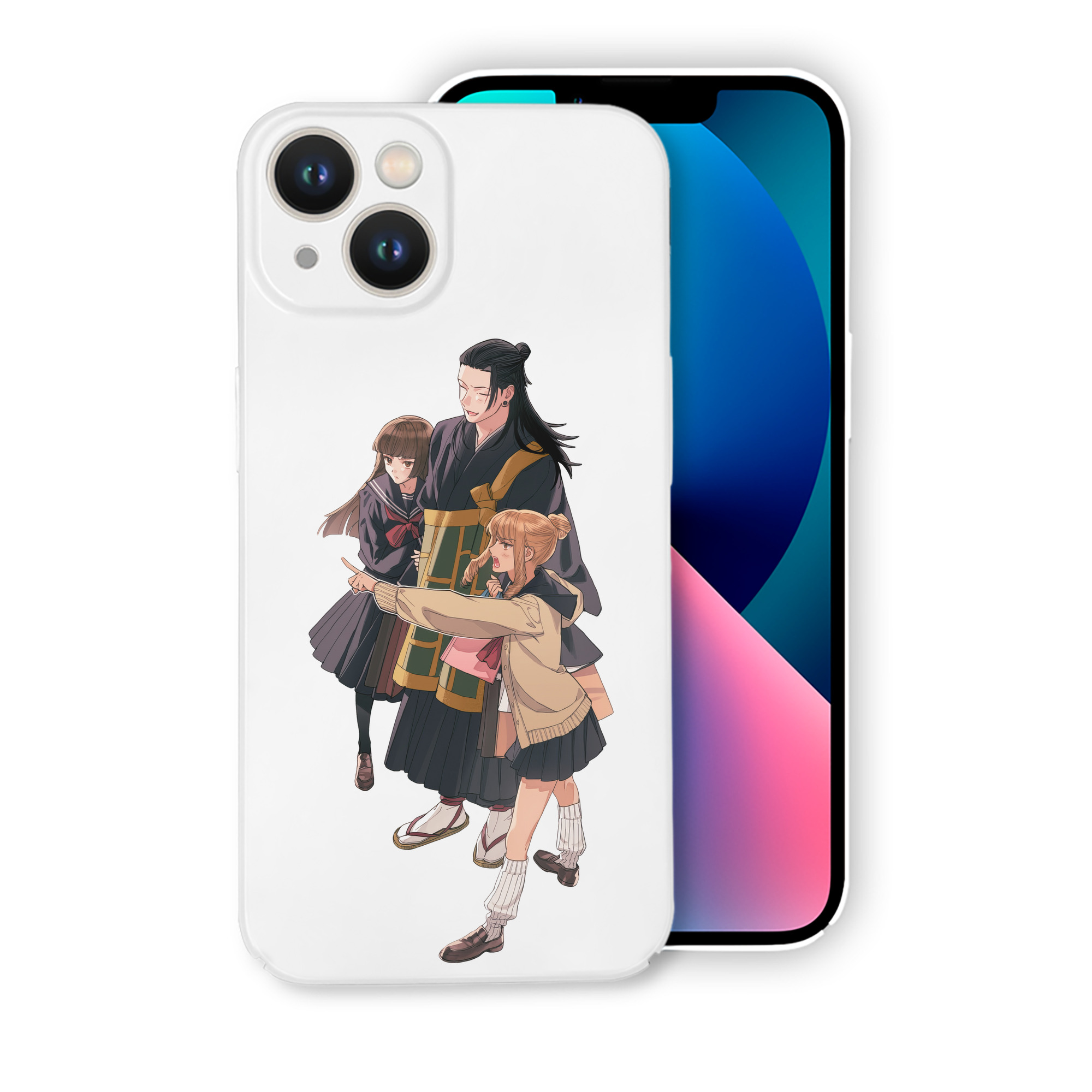 （画像用） 呪術廻戦 Jujutsu Kaisen 【iPhone 14シリーズ対応】ハードケース