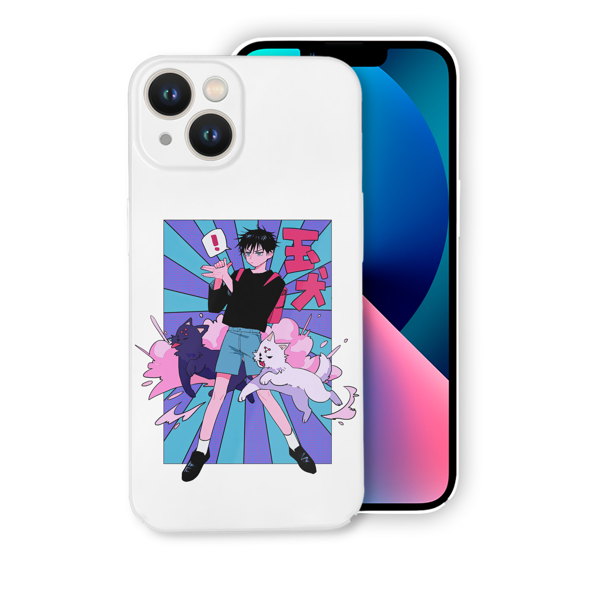 （画像用） 呪術廻戦 Jujutsu Kaisen 【iPhone 14シリーズ対応】ハードケース